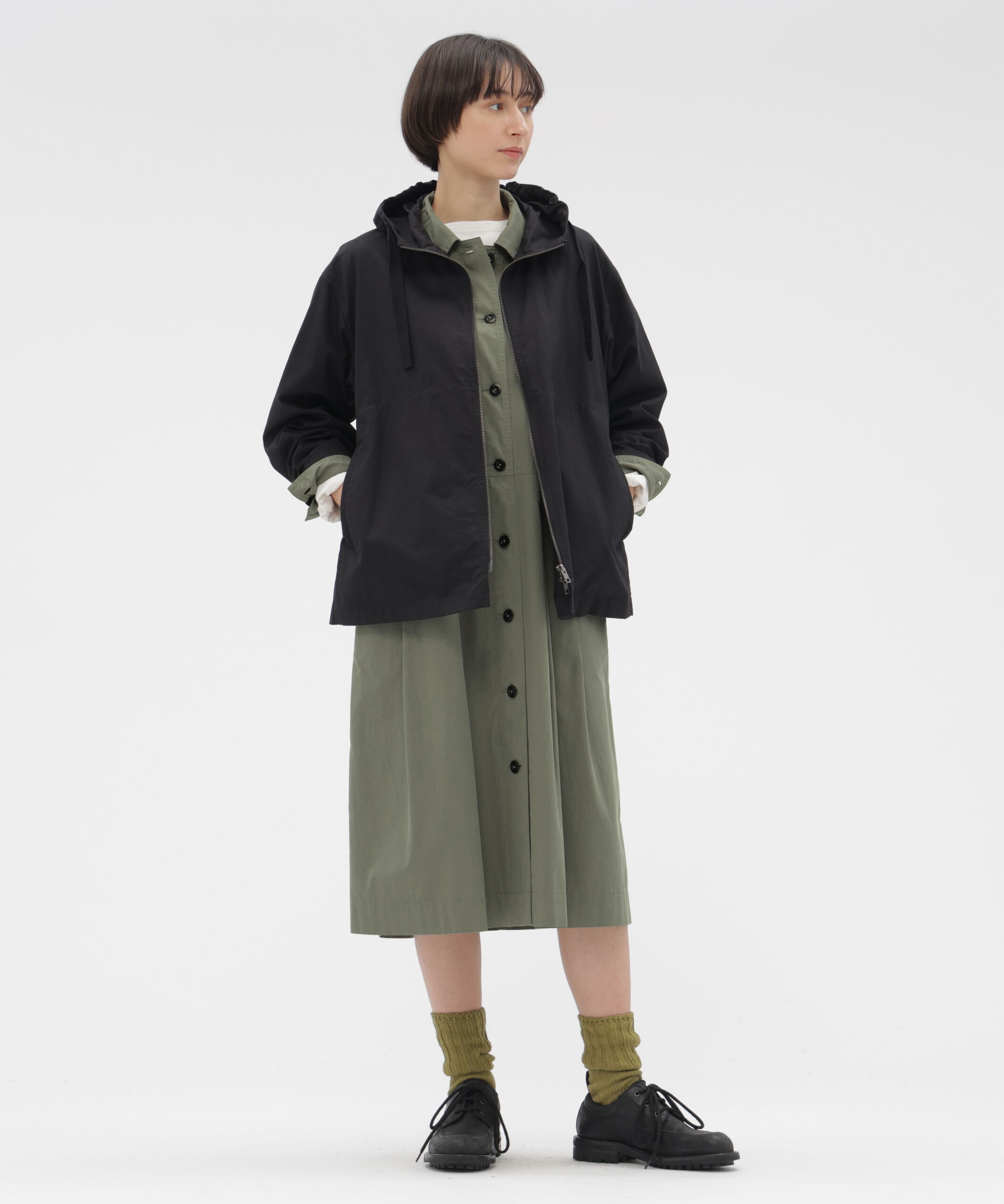 MHL.「WASHED SLUB COTTON TWILL BLOUSON」|ブルゾン・スタジャン|