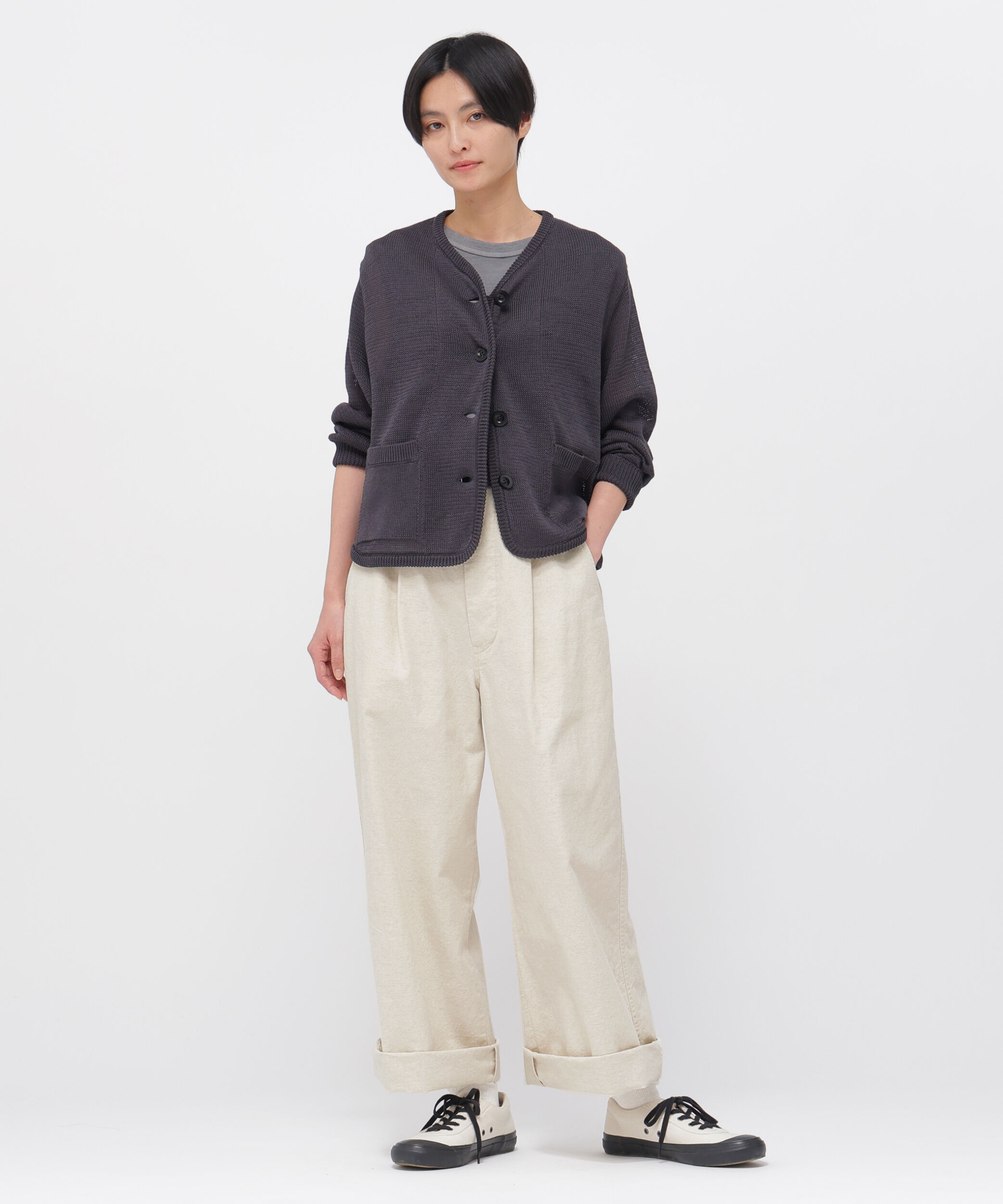 MHL.「BELGIAN LINEN COTTON PLAINWEAVE TROUSERS」|その他|