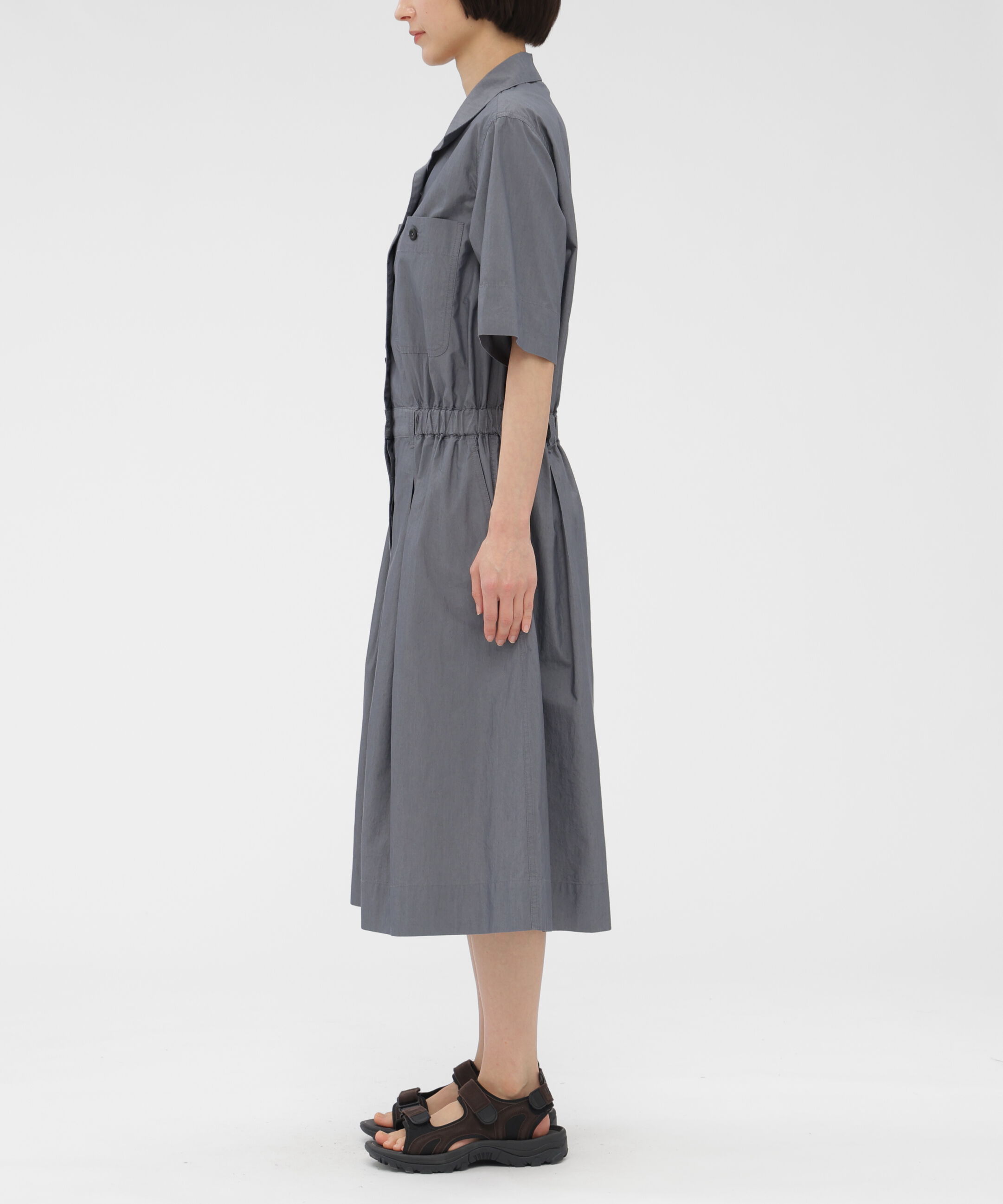 MHL.「SUPERLIGHT COTTON NYLON DRESS」|ワンピース|