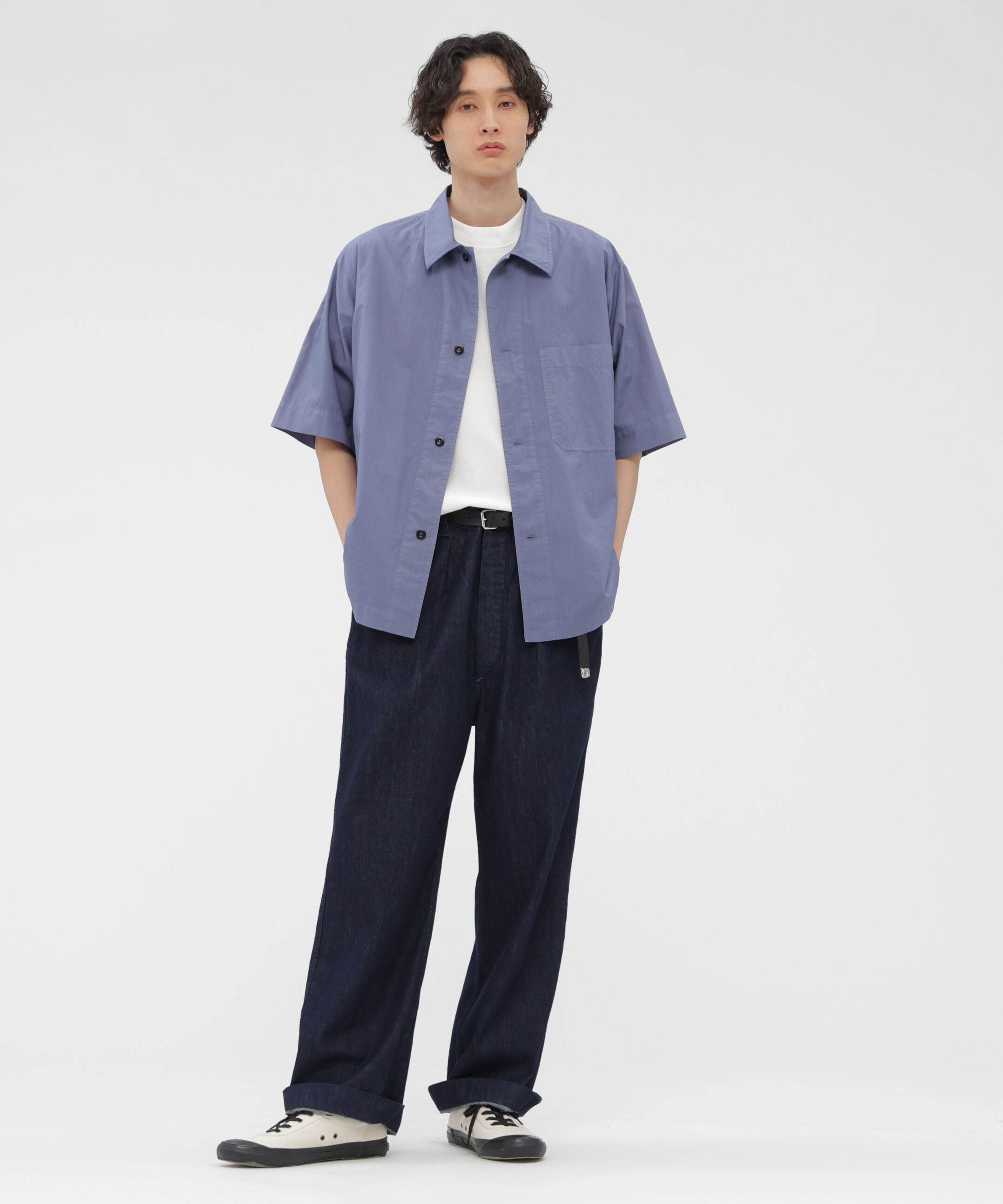 MHL.「COTTON RAMIE POPLIN SHIRT」|シャツ・ブラウス|