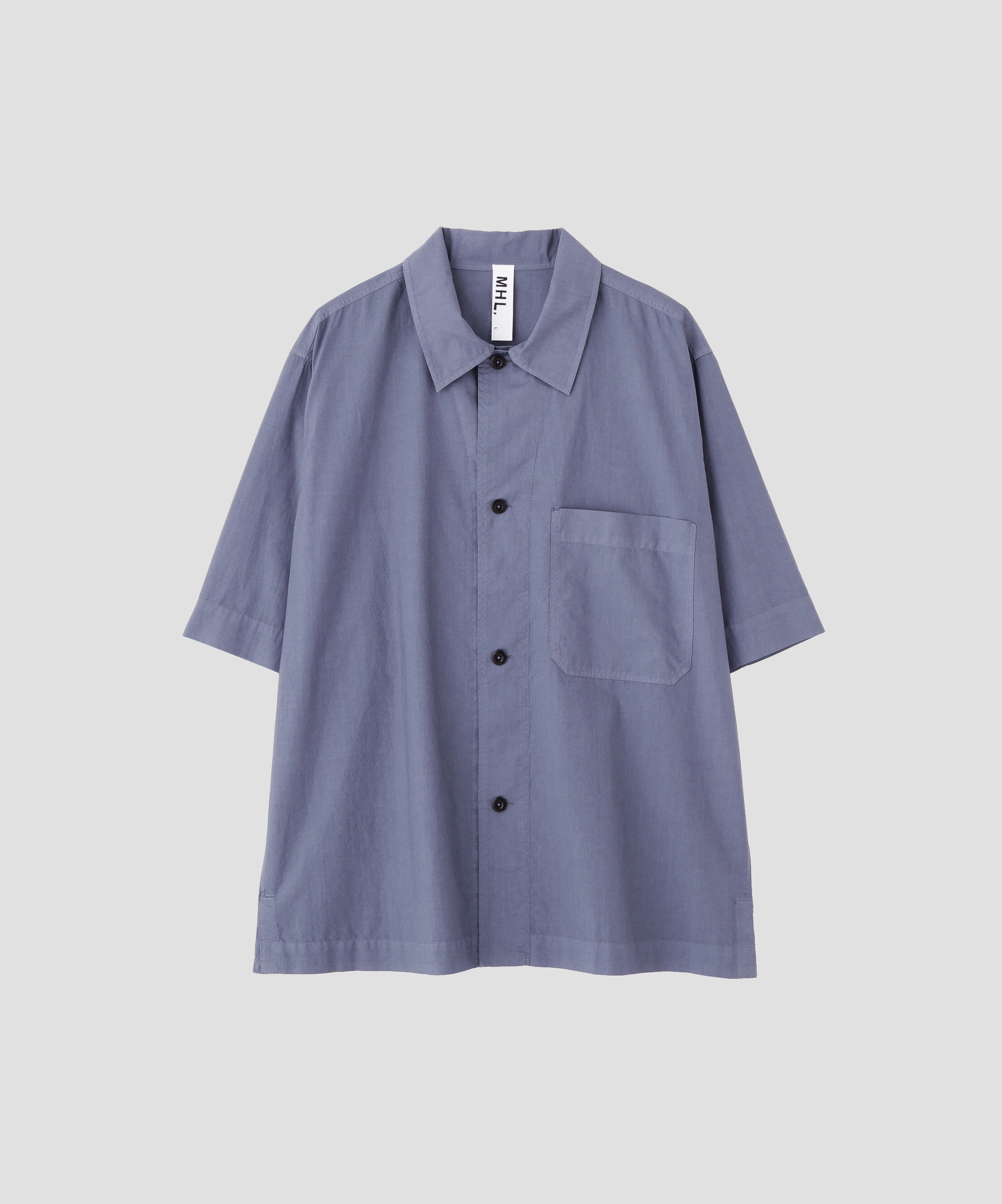 MHL.「COTTON RAMIE POPLIN SHIRT」|シャツ・ブラウス|