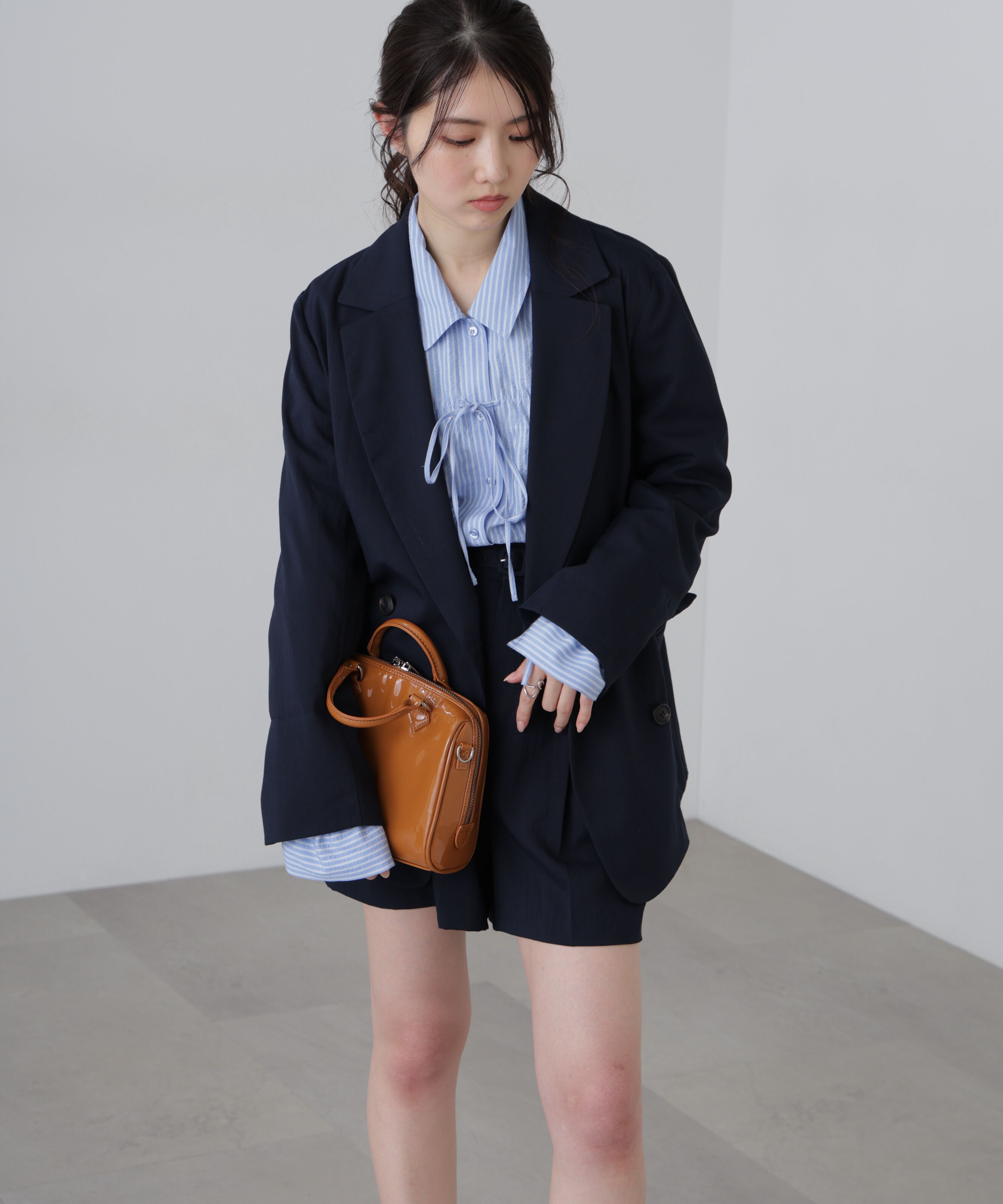  「麻調合繊ダブルブレストジャケット」|その他|