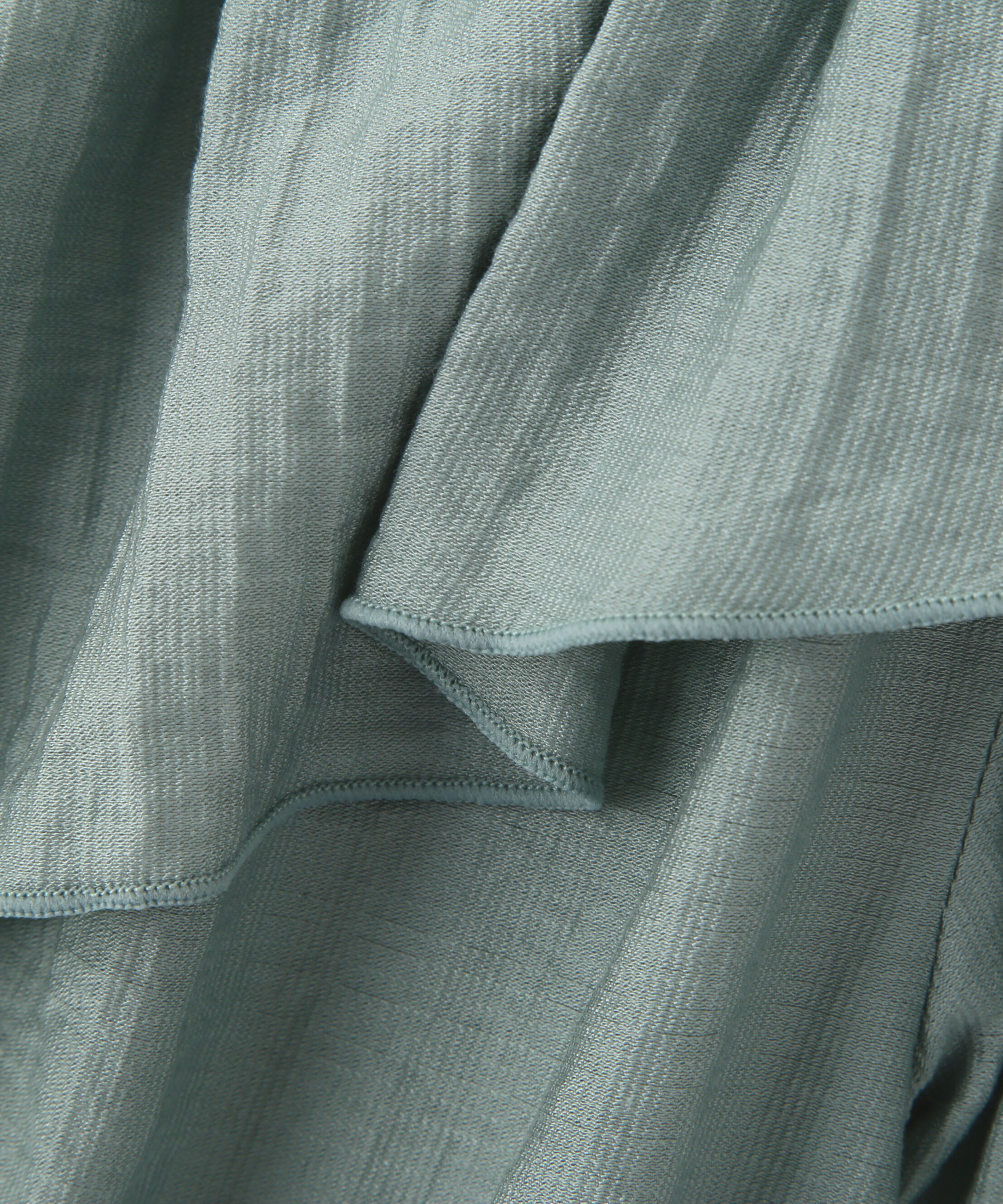  「衿フリルペプラム前開きブラウス」|シャツ・ブラウス|