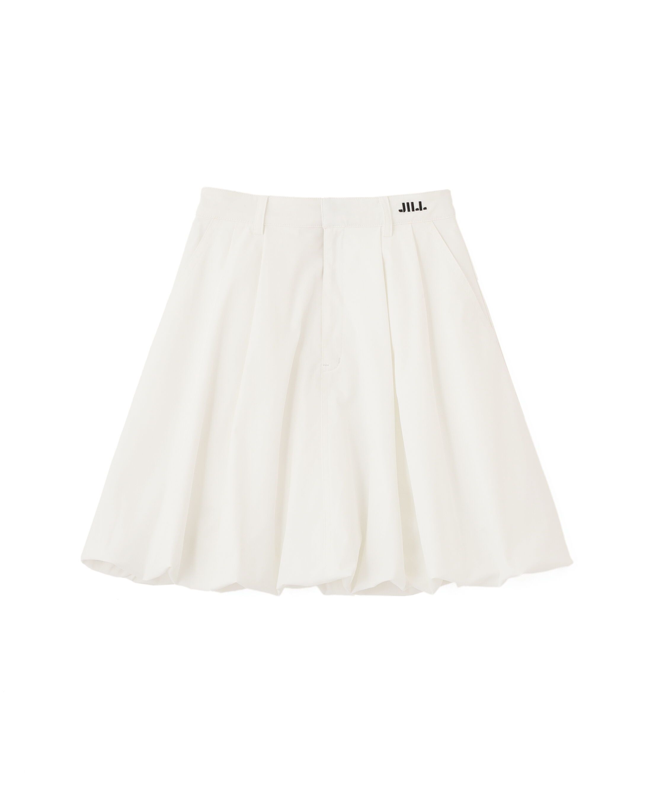  「インパン付きバルーンミニスカート」|スカート|ホワイト