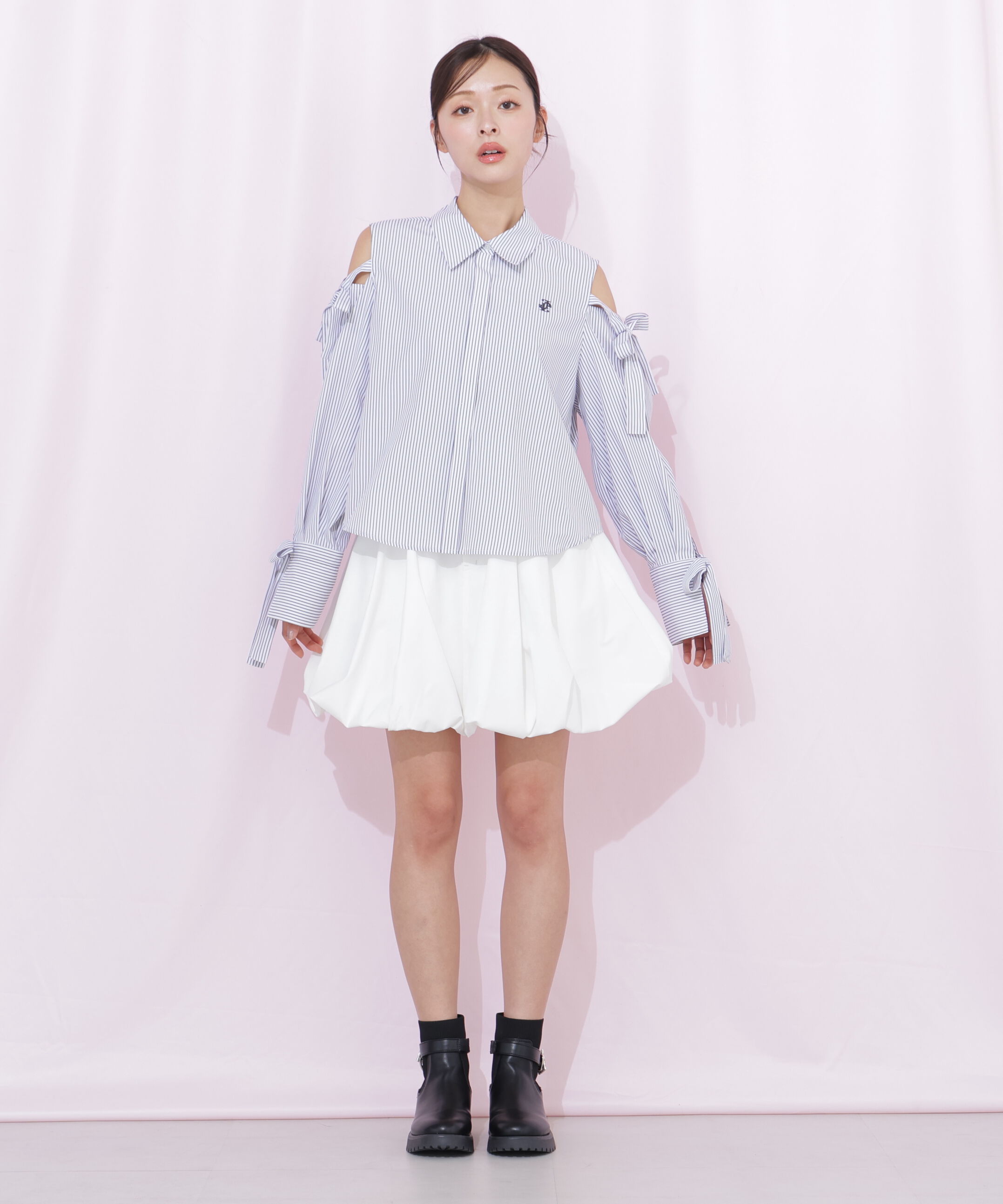  「インパン付きバルーンミニスカート」|スカート|