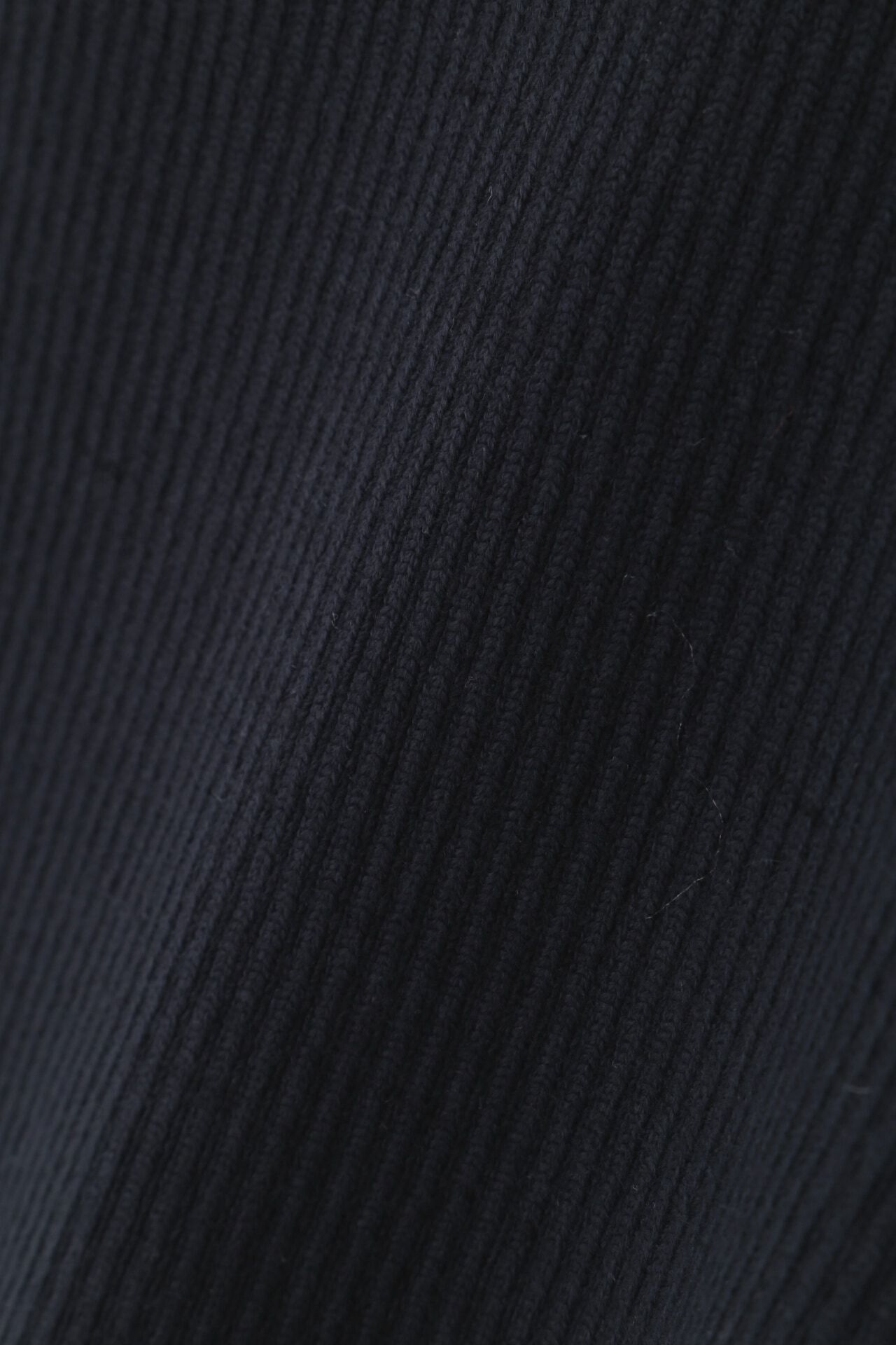  「◆【ウォッシャブル】綿ポリリブ見えクルーベスト」|ニット・セーター|