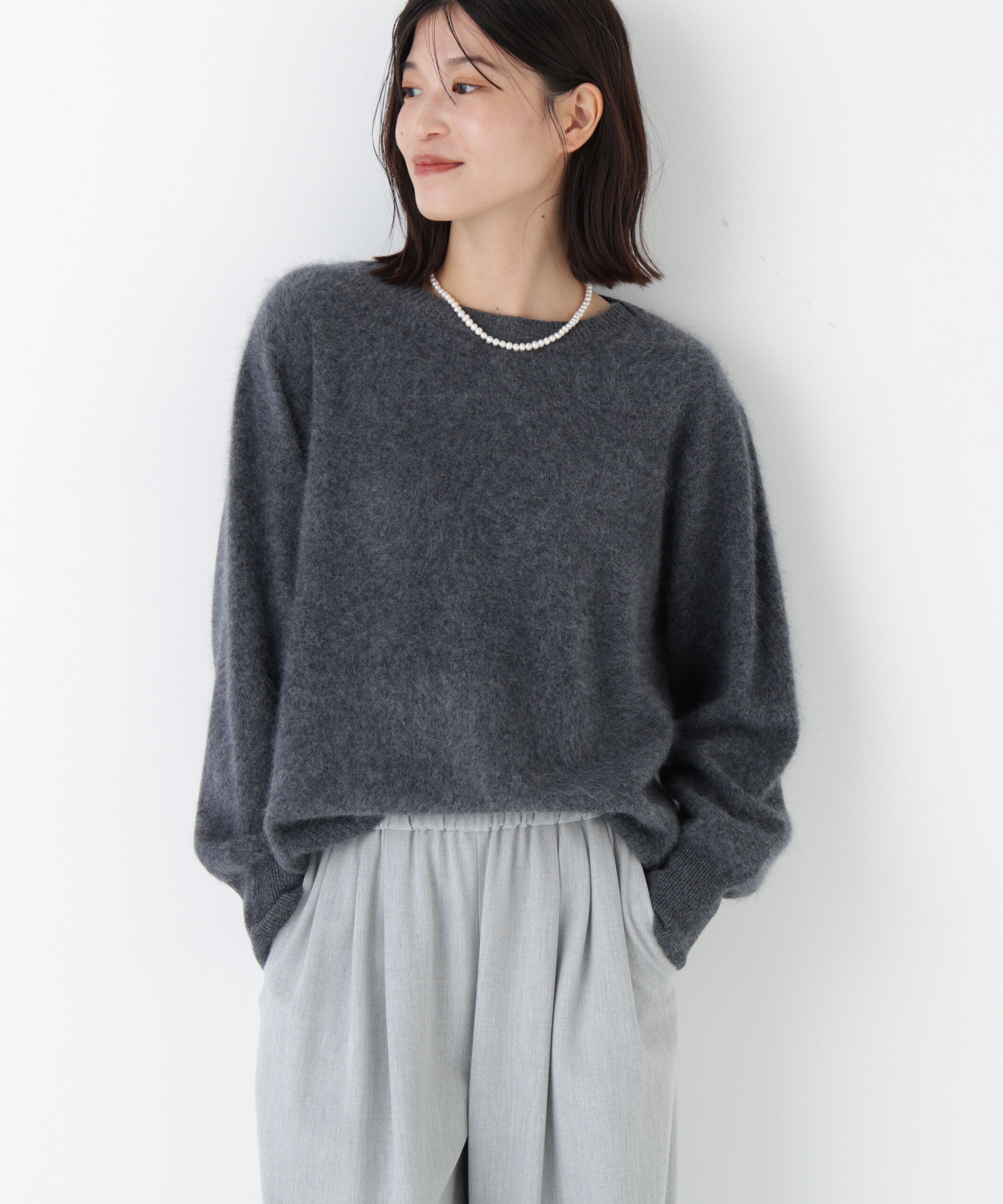  「◆ウールファーニットプルオーバー」|ニット・セーター|