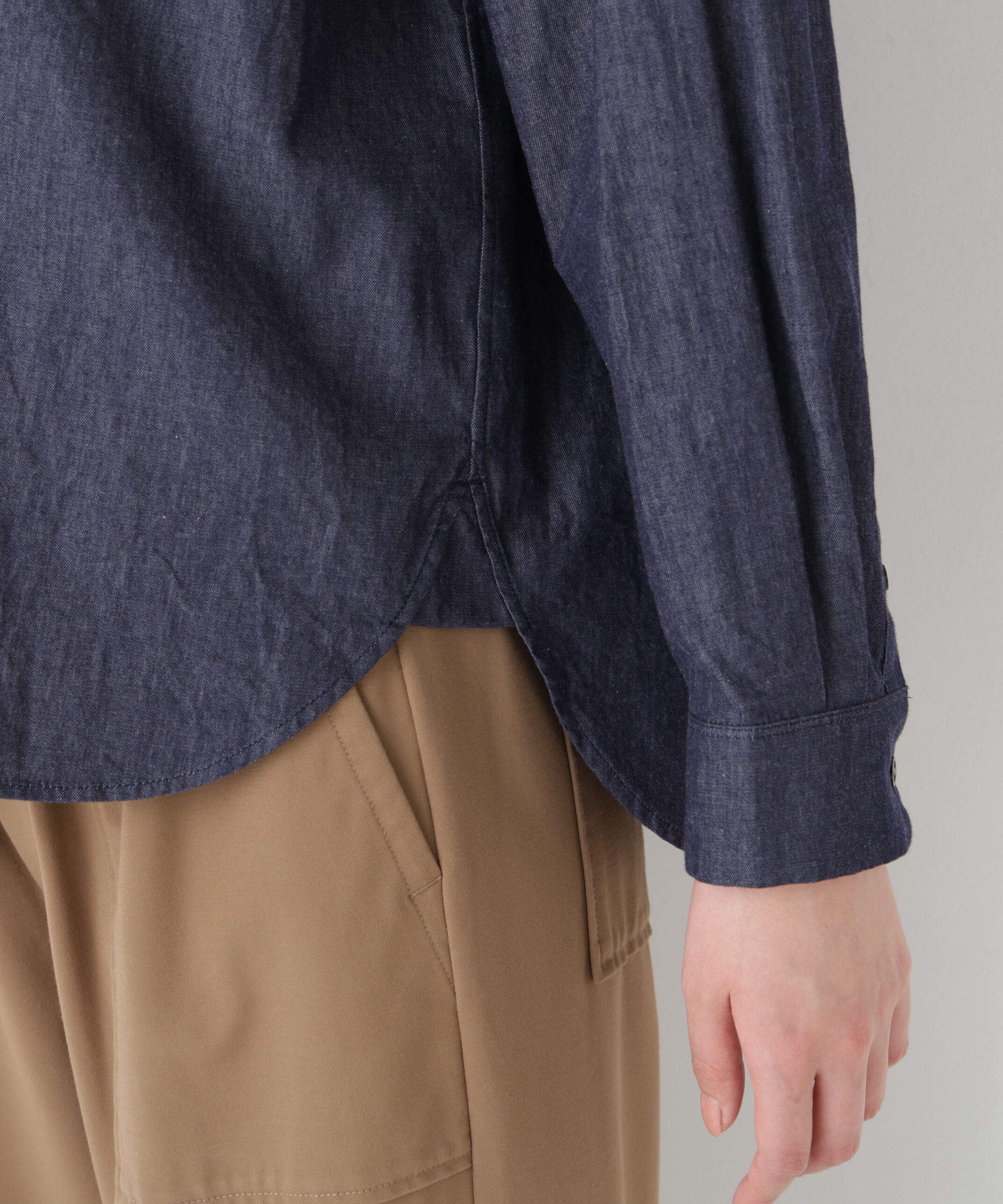  「◆ライトオンデニムシャツ」|シャツ・ブラウス|