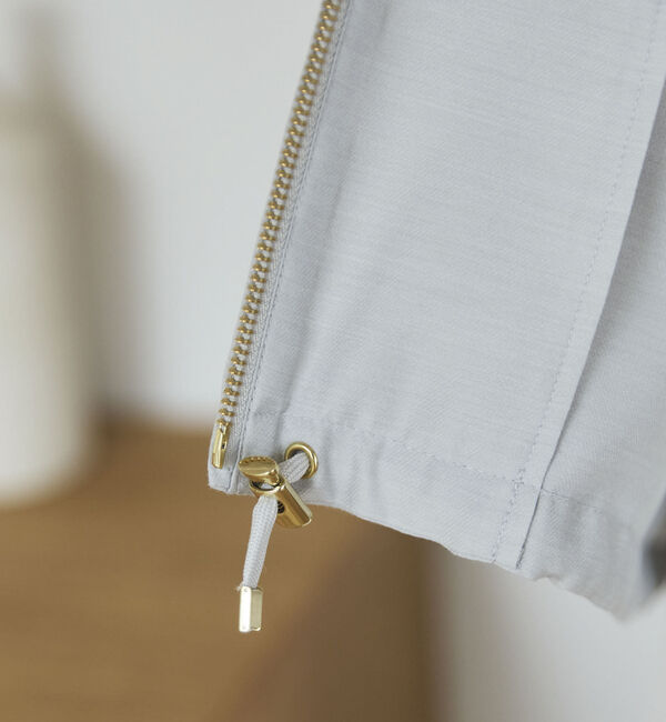 Doux archives「麻調シアーネックギャザーブルゾン」|その他|