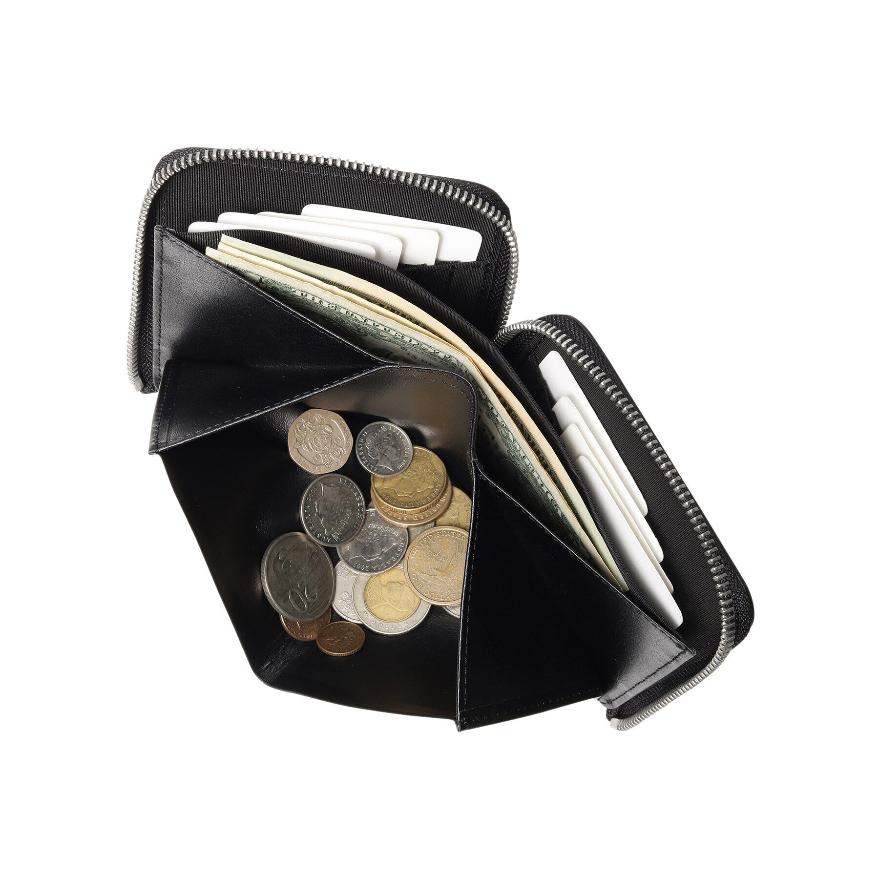 HIROKO HAYASHI「OSSO VIVO（オッソ ヴィーヴォ）ファスナー式二つ折り財布」|財布|