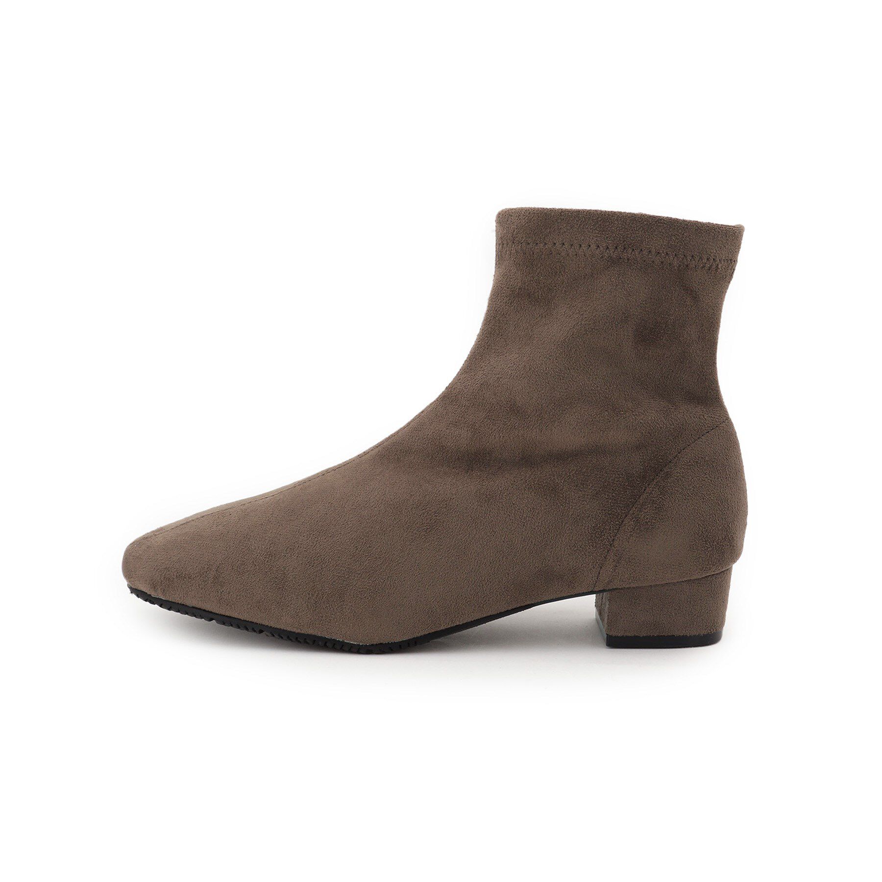 SHOO･LA･RUE「ストレッチローヒール」|ショートブーツ|