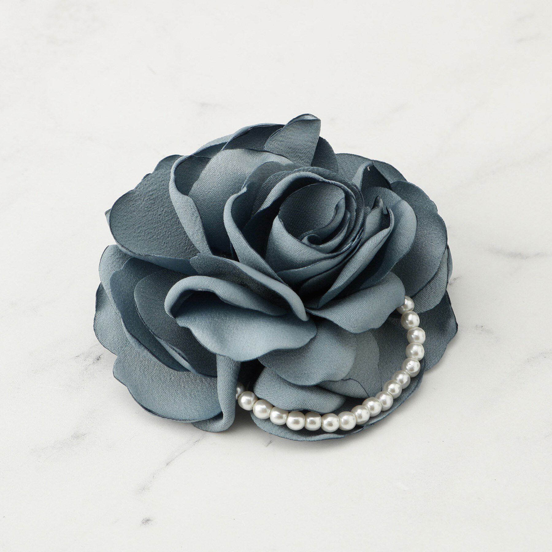 SHOO･LA･RUE「【セレモニー】サテンコサージュ」|ブローチ・コサージュ|