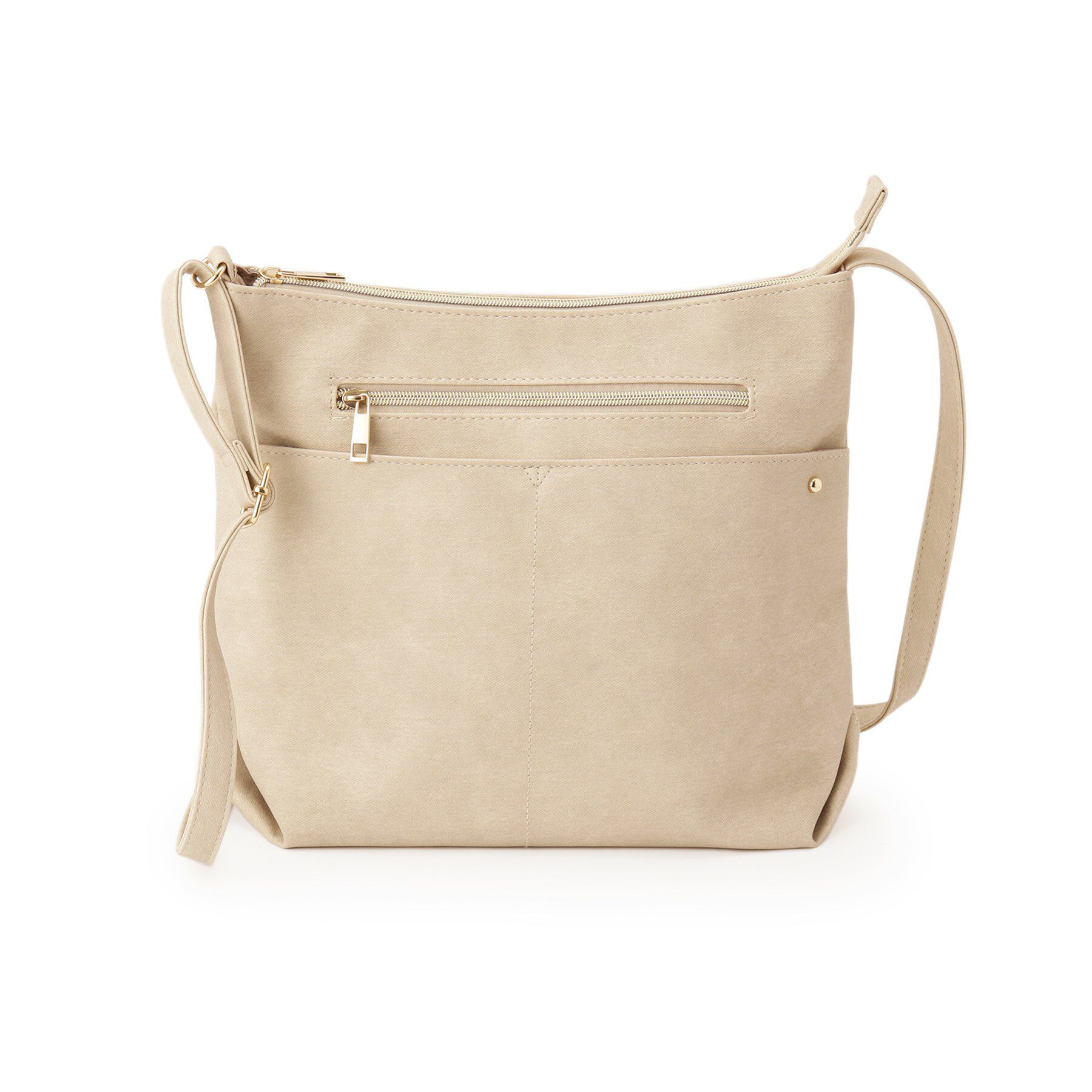 SHOO･LA･RUE「【選べる6色】フロントWポケットショルダーバッグ」|ショルダー・メッセンジャー|