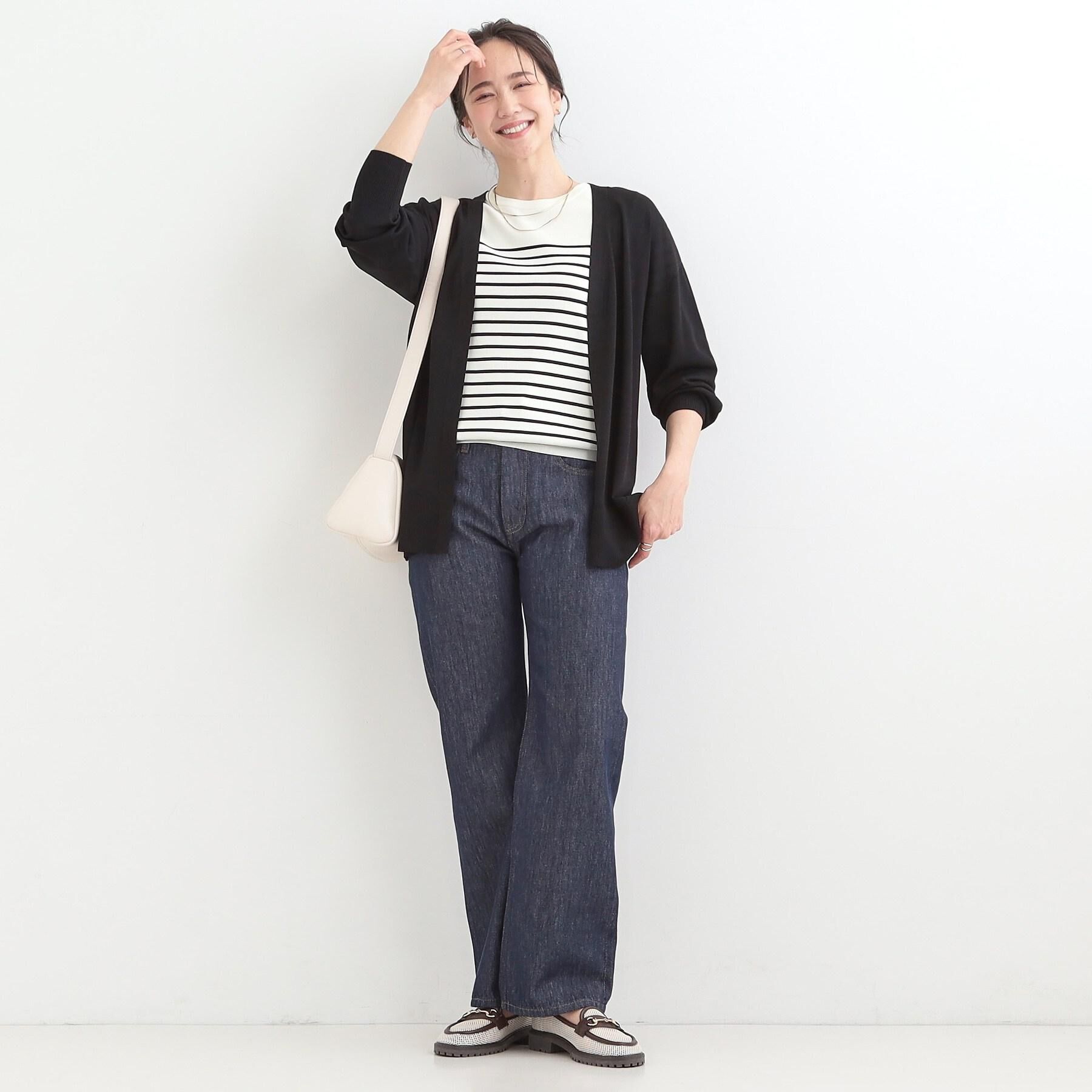 SHOO･LA･RUE「【SHOO・LA・RUE DENIM/SS-LL】程よい厚みの ストレートデニムパンツ（10.5オン」|デニム|