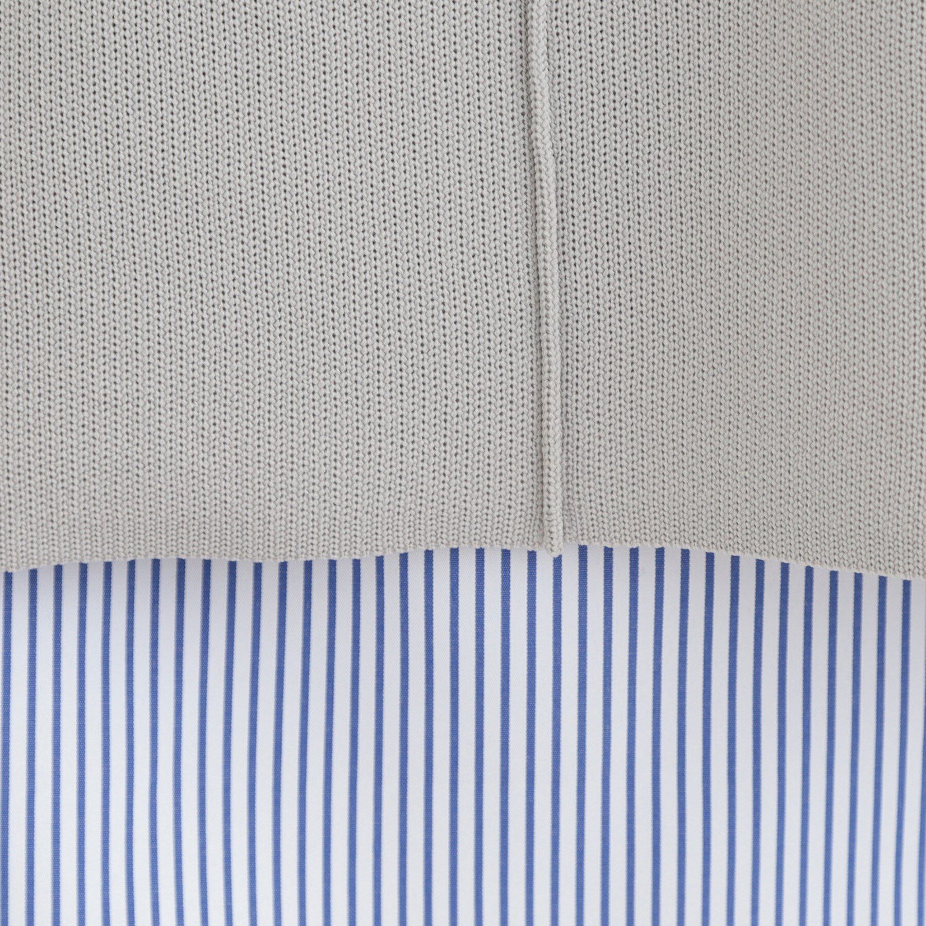 SHOO･LA･RUE「【洗濯機可/2点セット/S-LL】着回し自在 きれい見え ニットベスト＋ブラウス」|ニット・セーター|