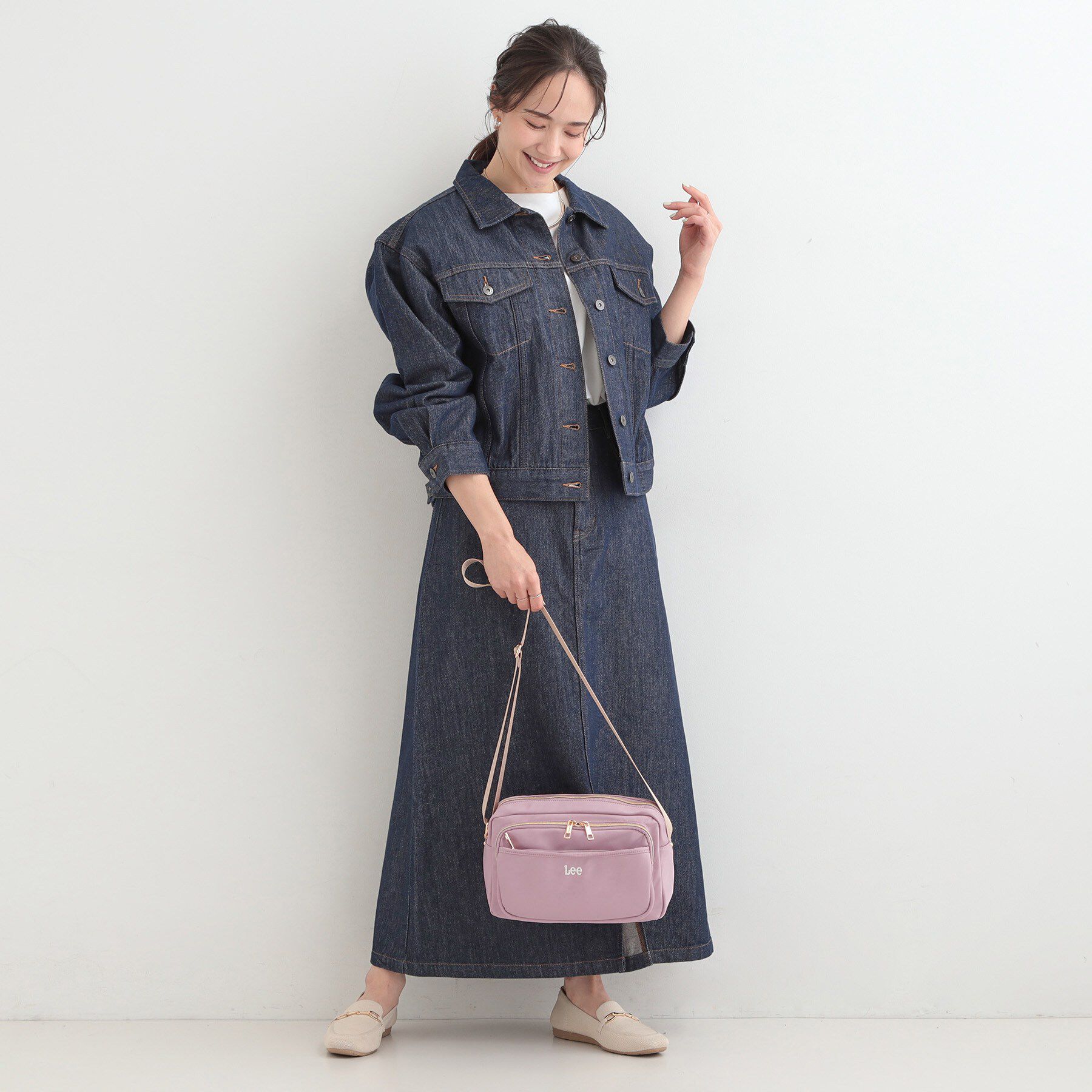 SHOO･LA･RUE「【Lee別注／撥水】7ポケットショルダーバッグ」|ショルダー・メッセンジャー|