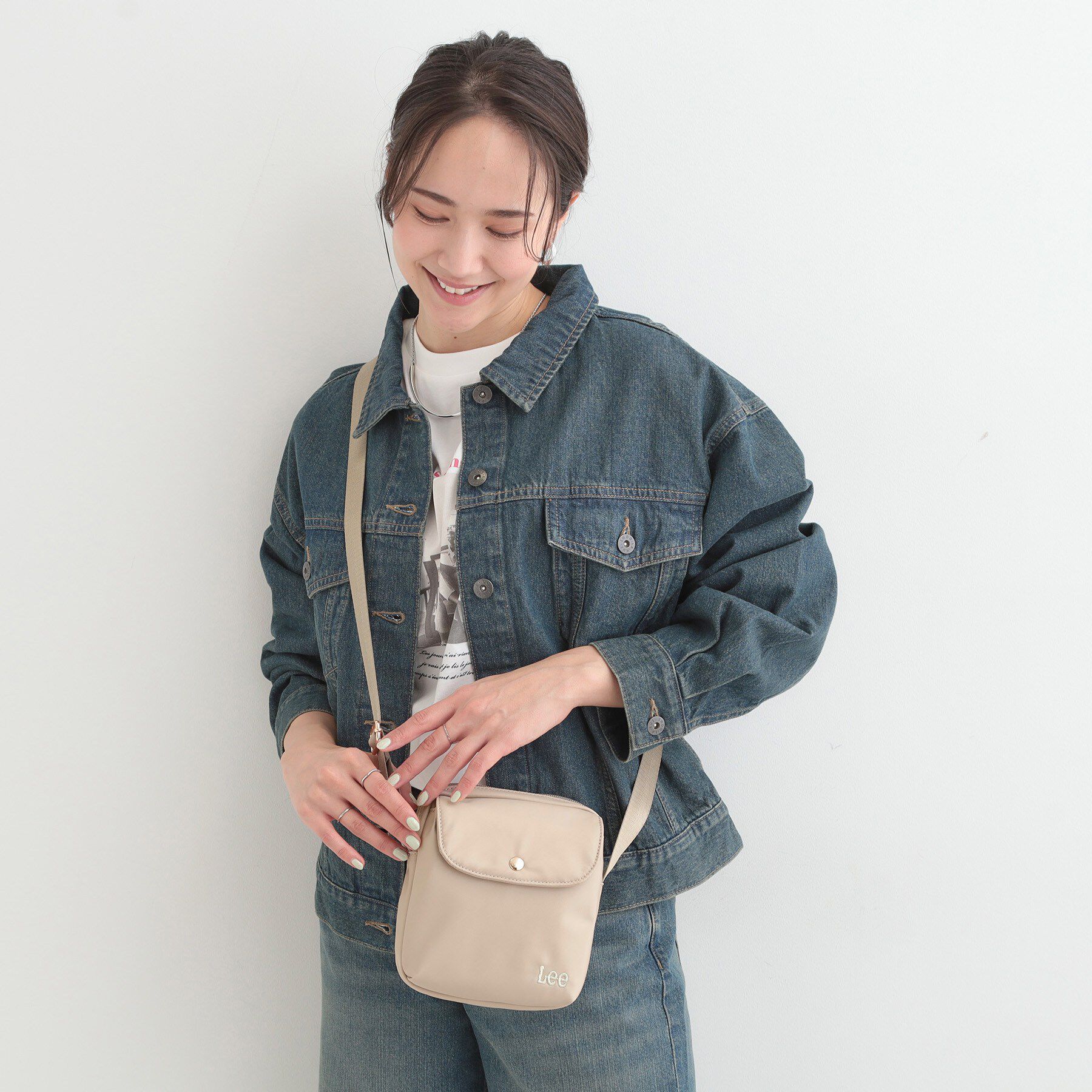 SHOO･LA･RUE「【Lee別注／撥水】ミニショルダー」|ショルダー・メッセンジャー|