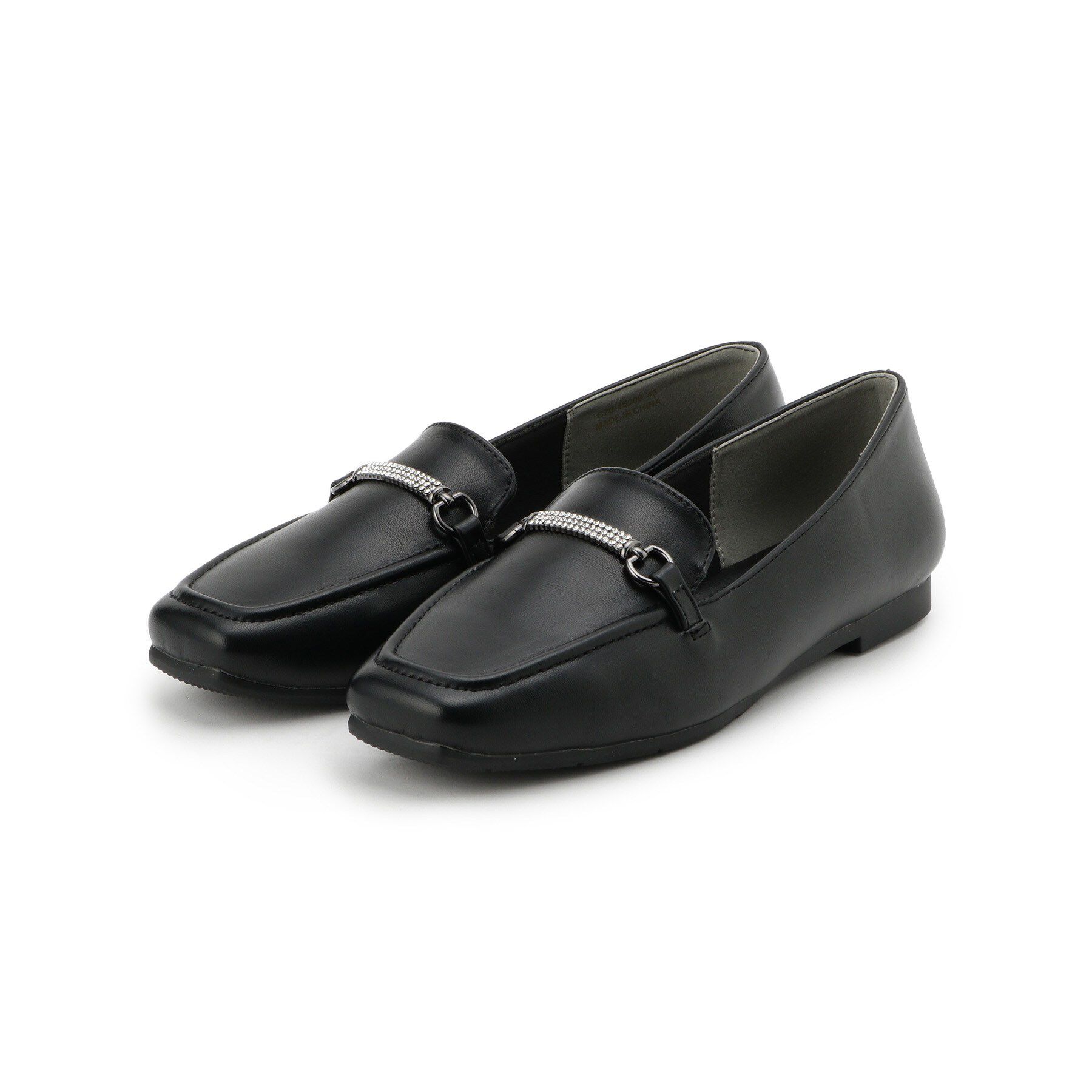 SHOO･LA･RUE「【消臭】キラキラ ビットローファー」|パンプス|