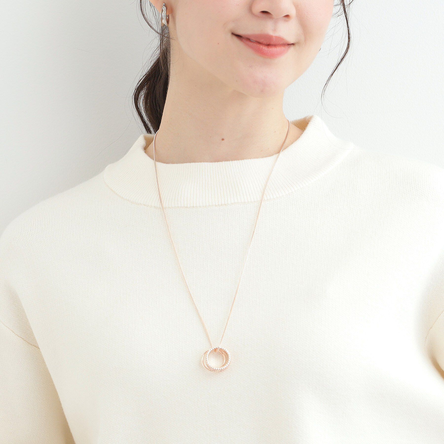 SHOO･LA･RUE「エポリングネックレス」|ネックレス|