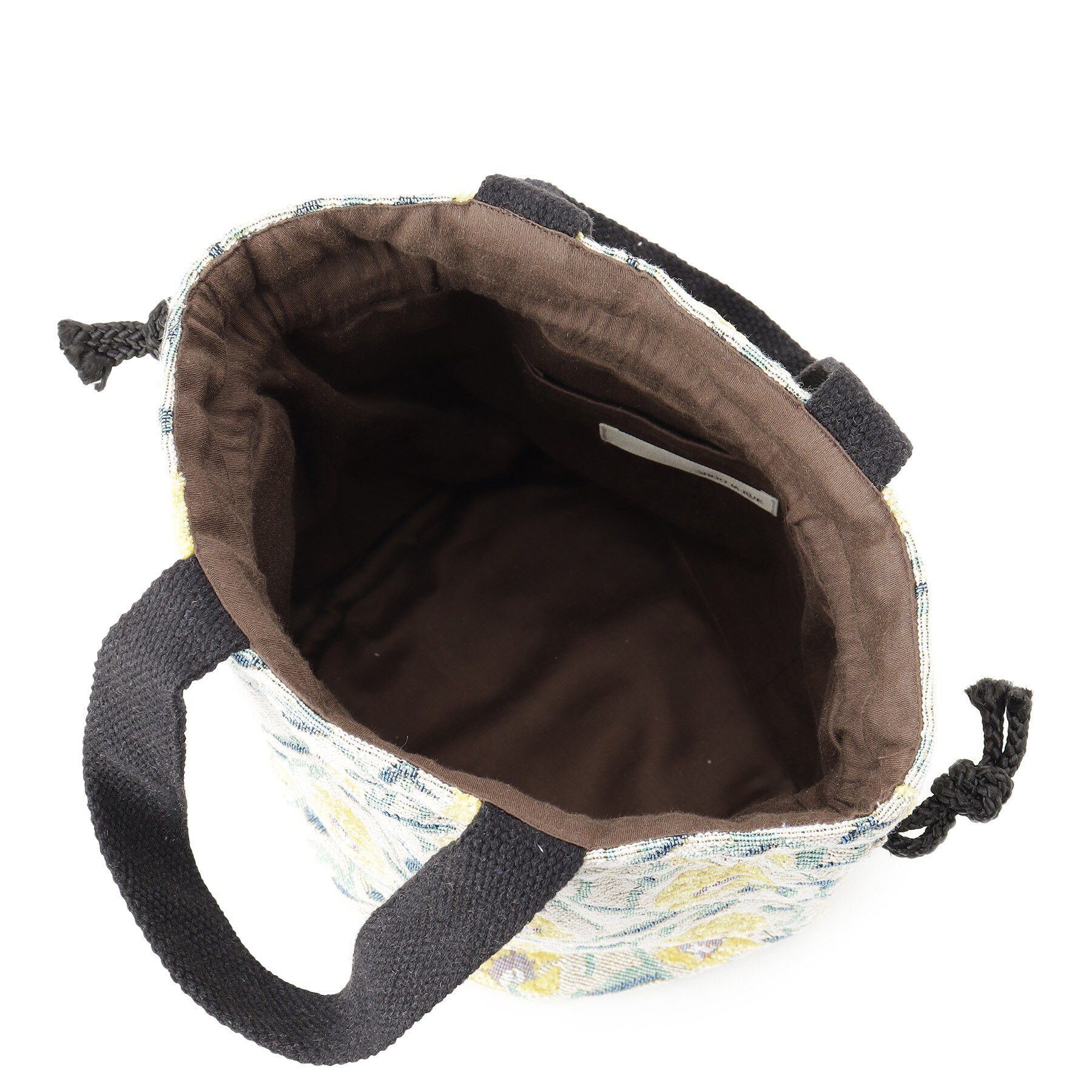 SHOO･LA･RUE「【インド製】ジャカード巾着バッグ」|トートバッグ|