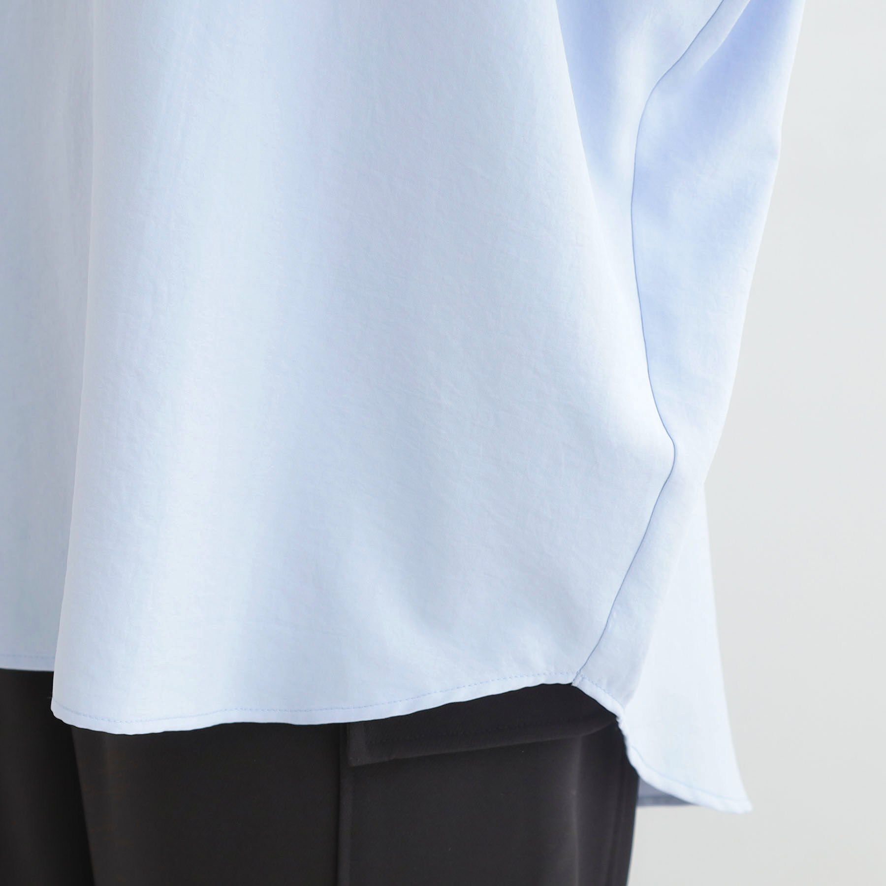 SHOO･LA･RUE「【着丈選べる/体型カバー/洗濯機可】さらさらとろん ドルマンブラウス」|シャツ・ブラウス|