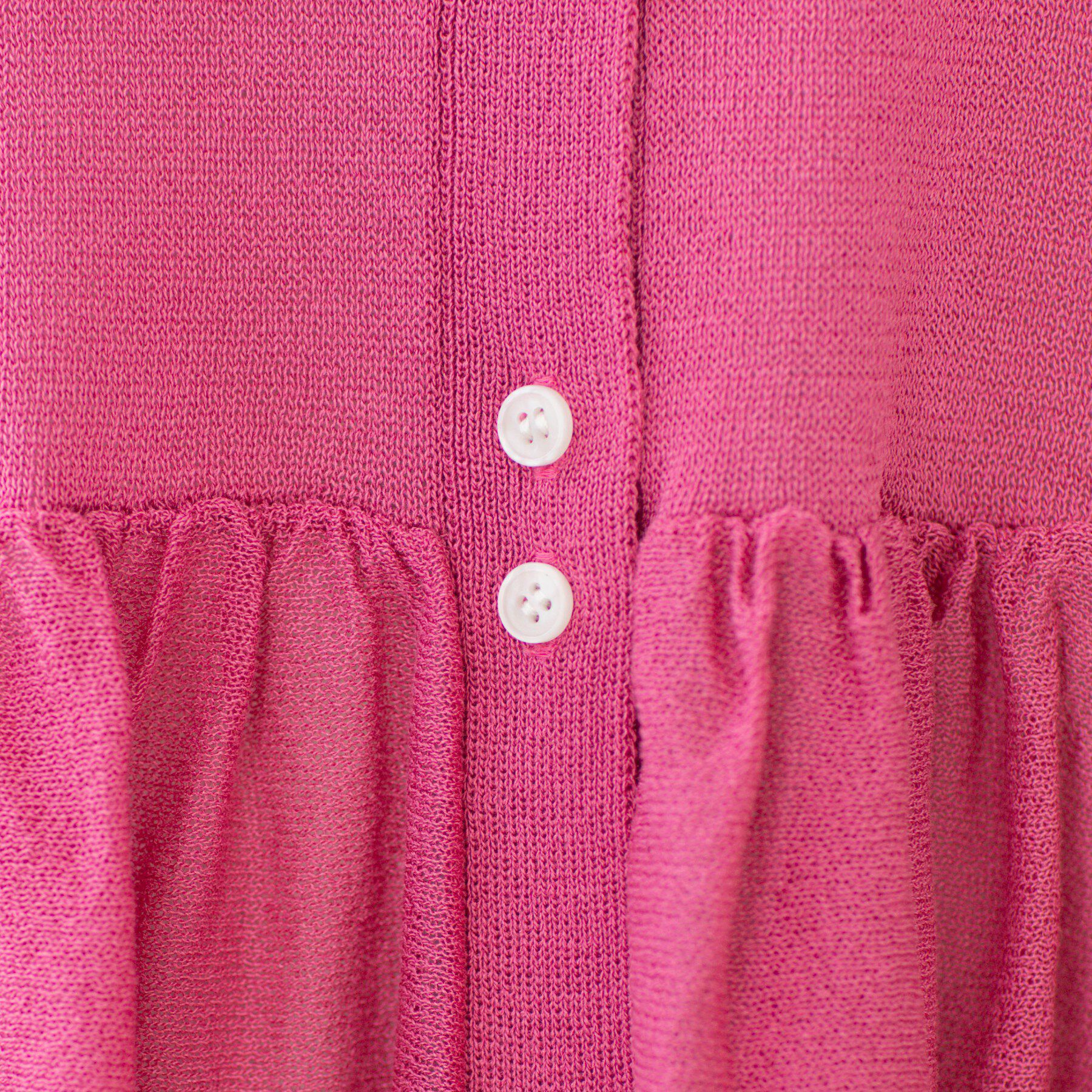 SHOO･LA･RUE「七分袖ペプラムニットカーディガン」|カーディガン|