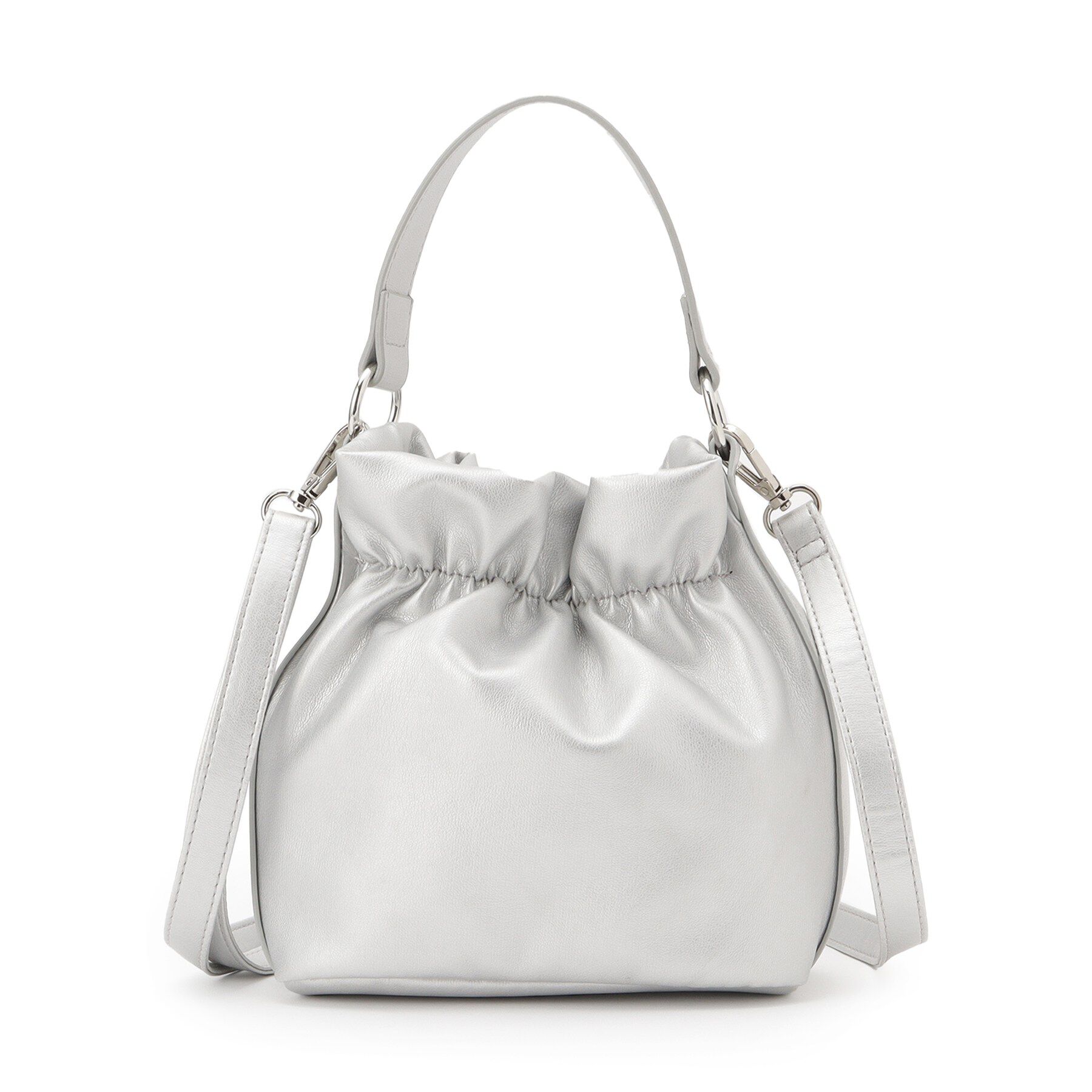 SHOO･LA･RUE「口元ギャザーミニショルダーバッグ」|ショルダー・メッセンジャー|