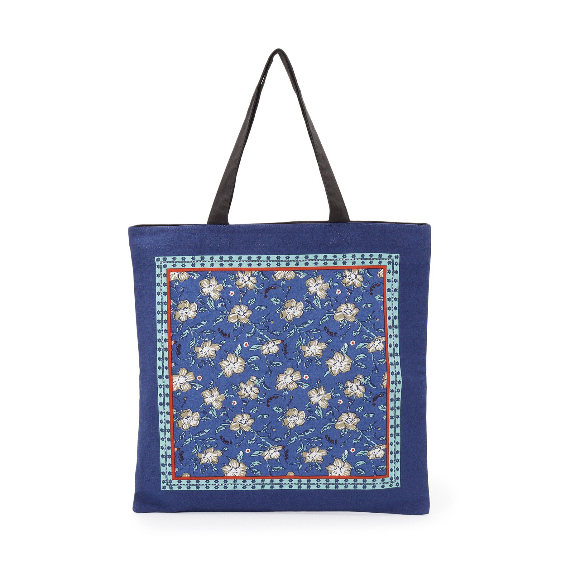 SHOO･LA･RUE「【インド製】スクエアファスナートートバッグ」|トートバッグ|