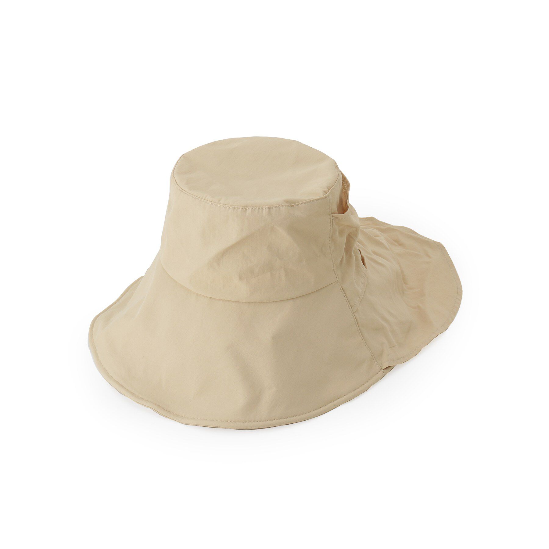 SHOO･LA･RUE「【UV/吸水速乾】うしろリボンシェード付きハット」|ハット|