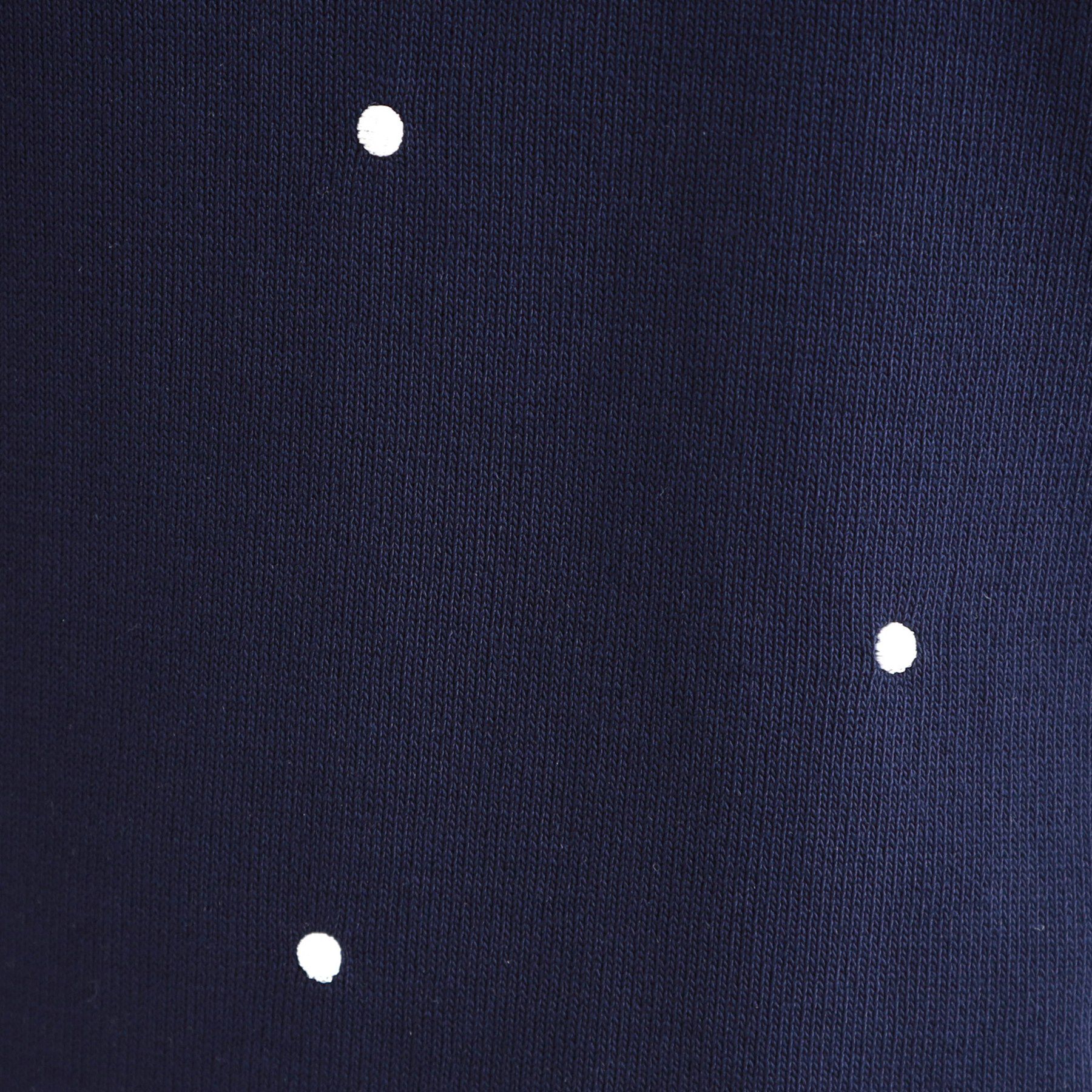 SHOO･LA･RUE「【S-LL/二の腕カバー】品よく隠せる　ドット刺繍5分袖ニット」|ニット・セーター|