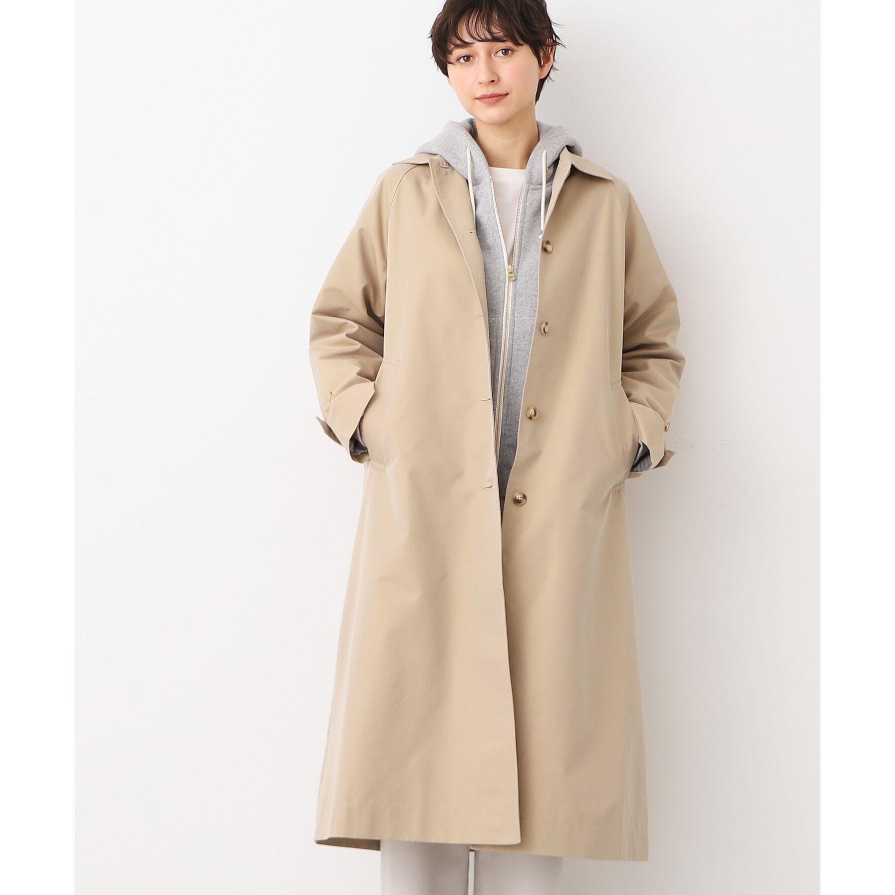 Dessin「【洗える】ステンカラーコート（S～L）」|ステンカラーコート|