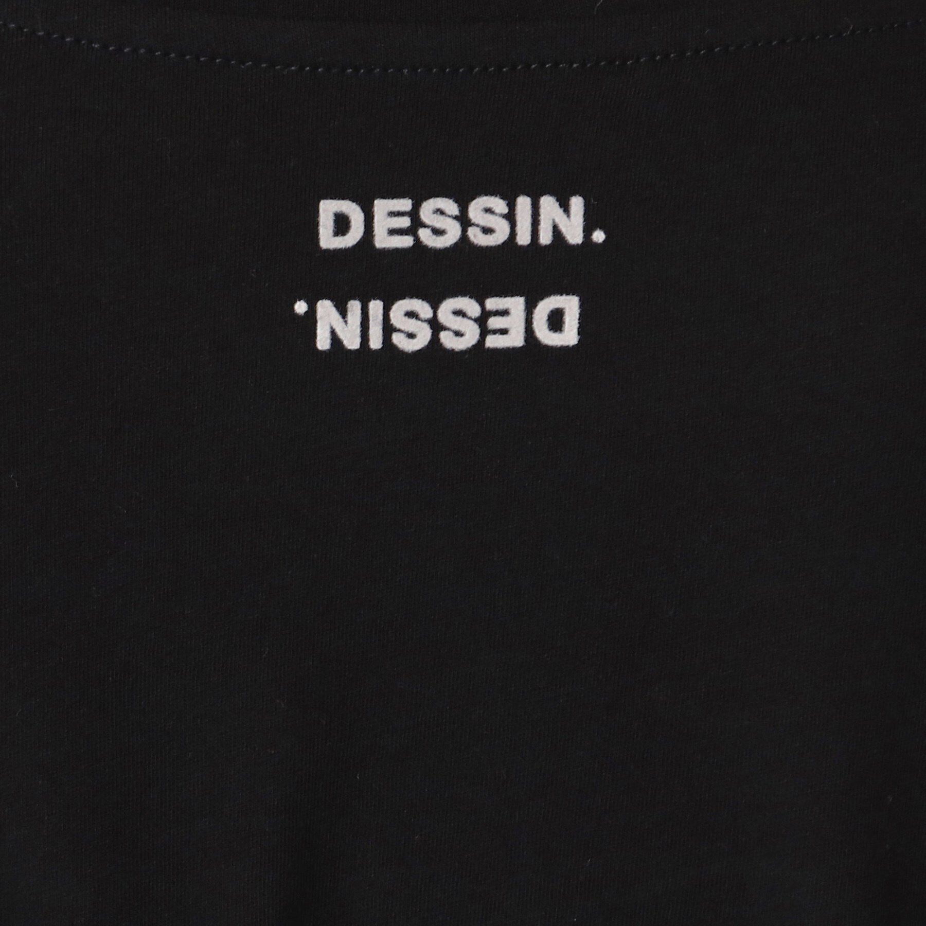 Dessin「【洗える】クルーネックシースルーロンT」|Tシャツ・カットソー|