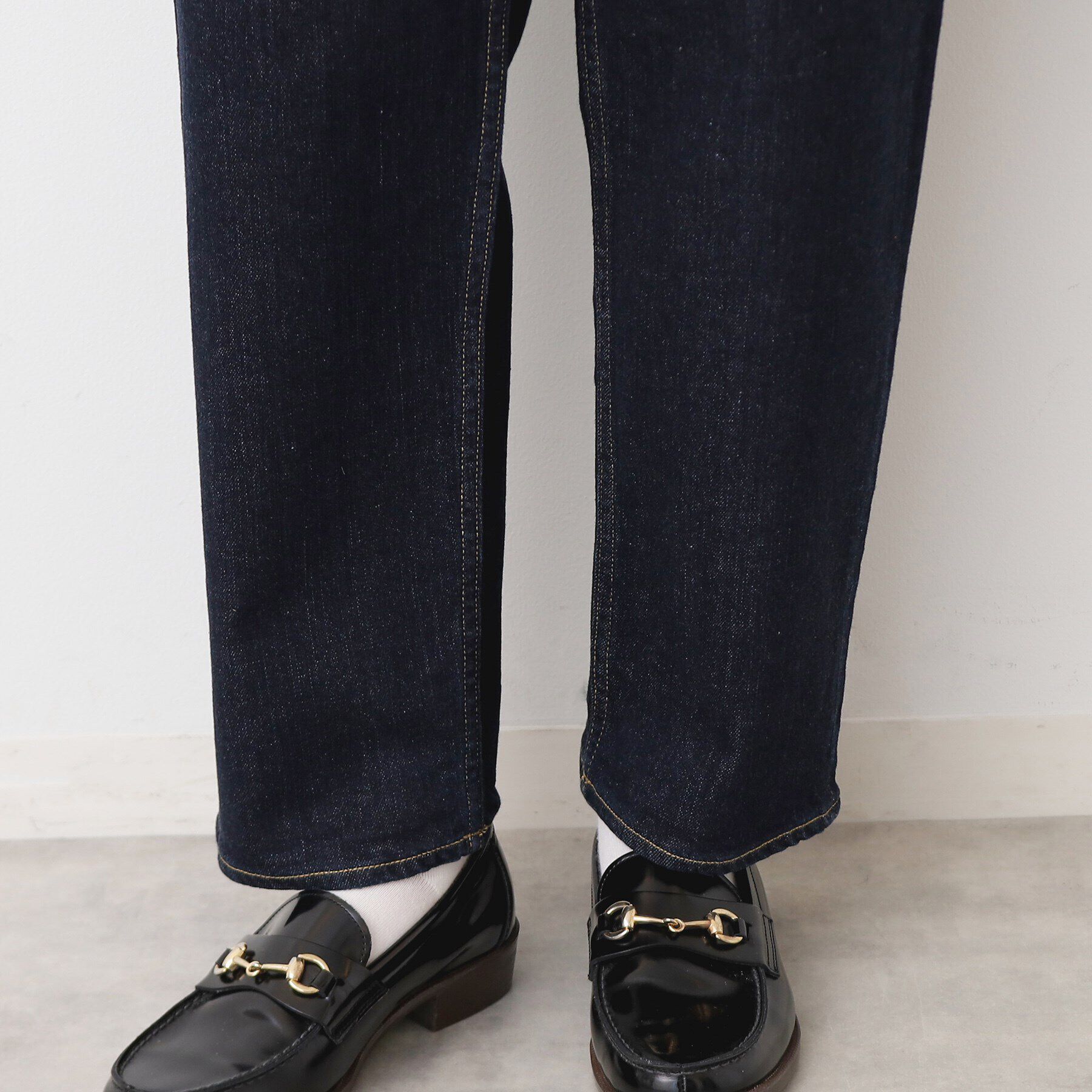 Dessin「【ユニセックス・洗える】テーパードデニムパンツ」|その他|