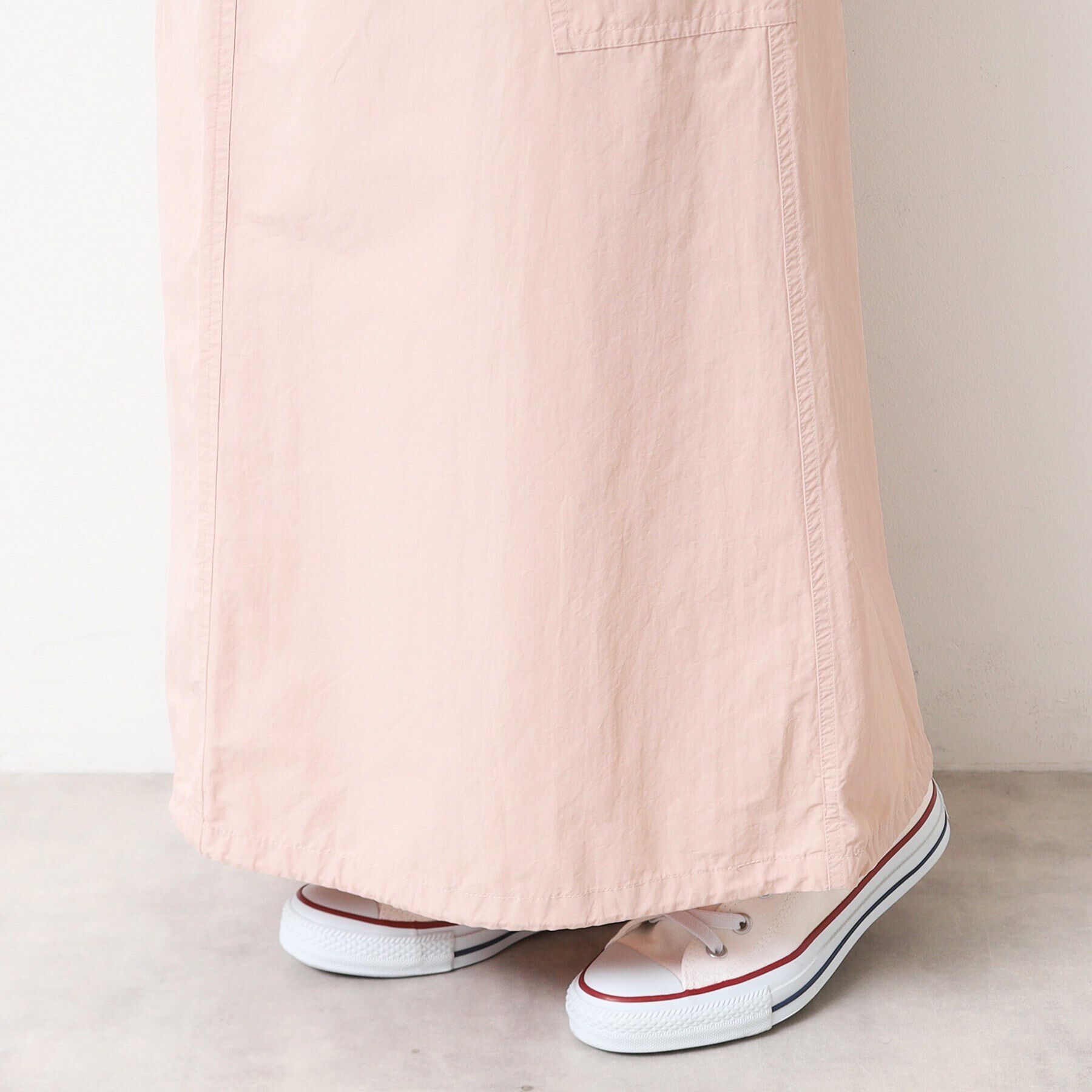 Dessin「【洗える・ウエストゴム】スピンドル付カーゴスカート」|スカート|