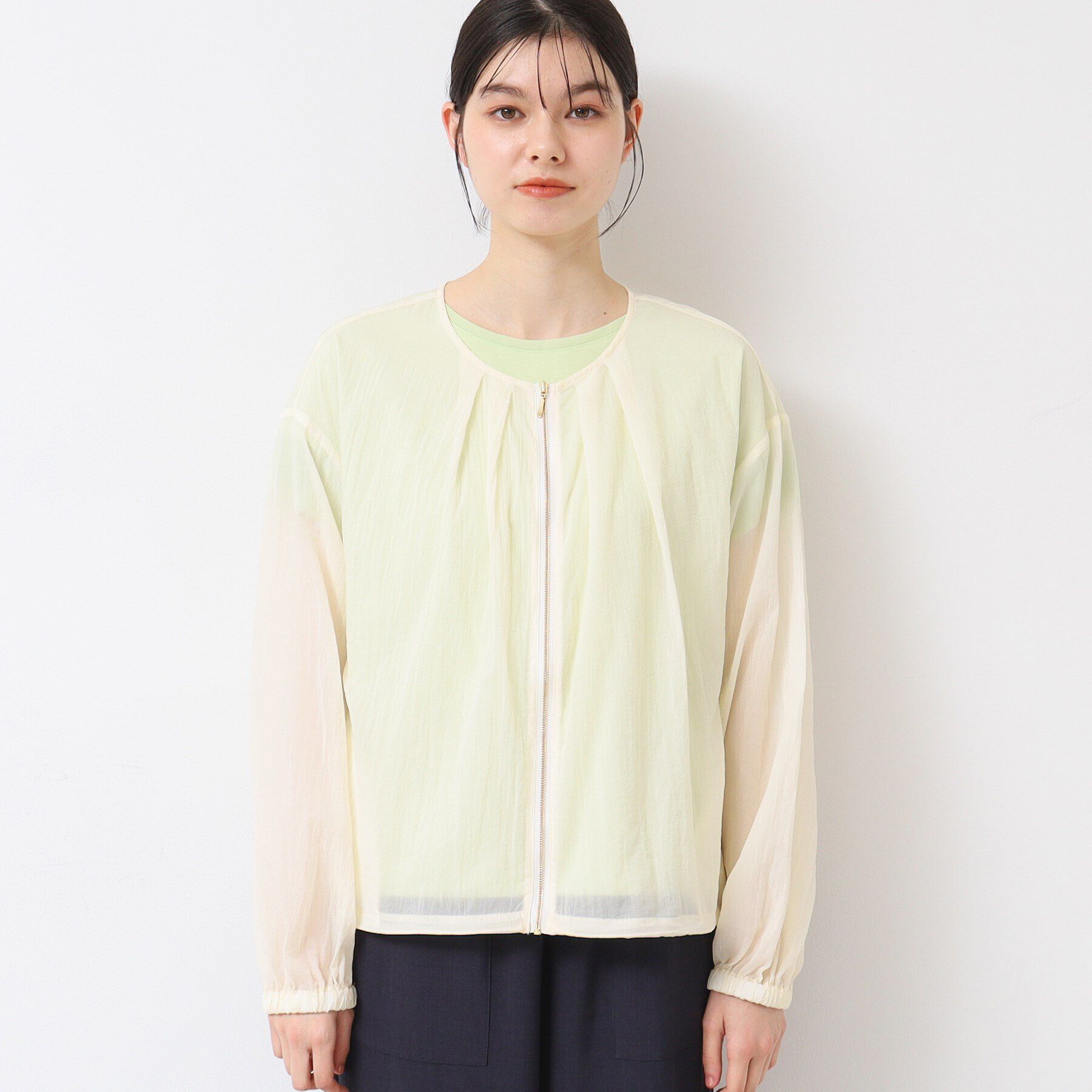 Dessin「【洗える】クルーネックブルゾン（S～L）」|ブルゾン・スタジャン|