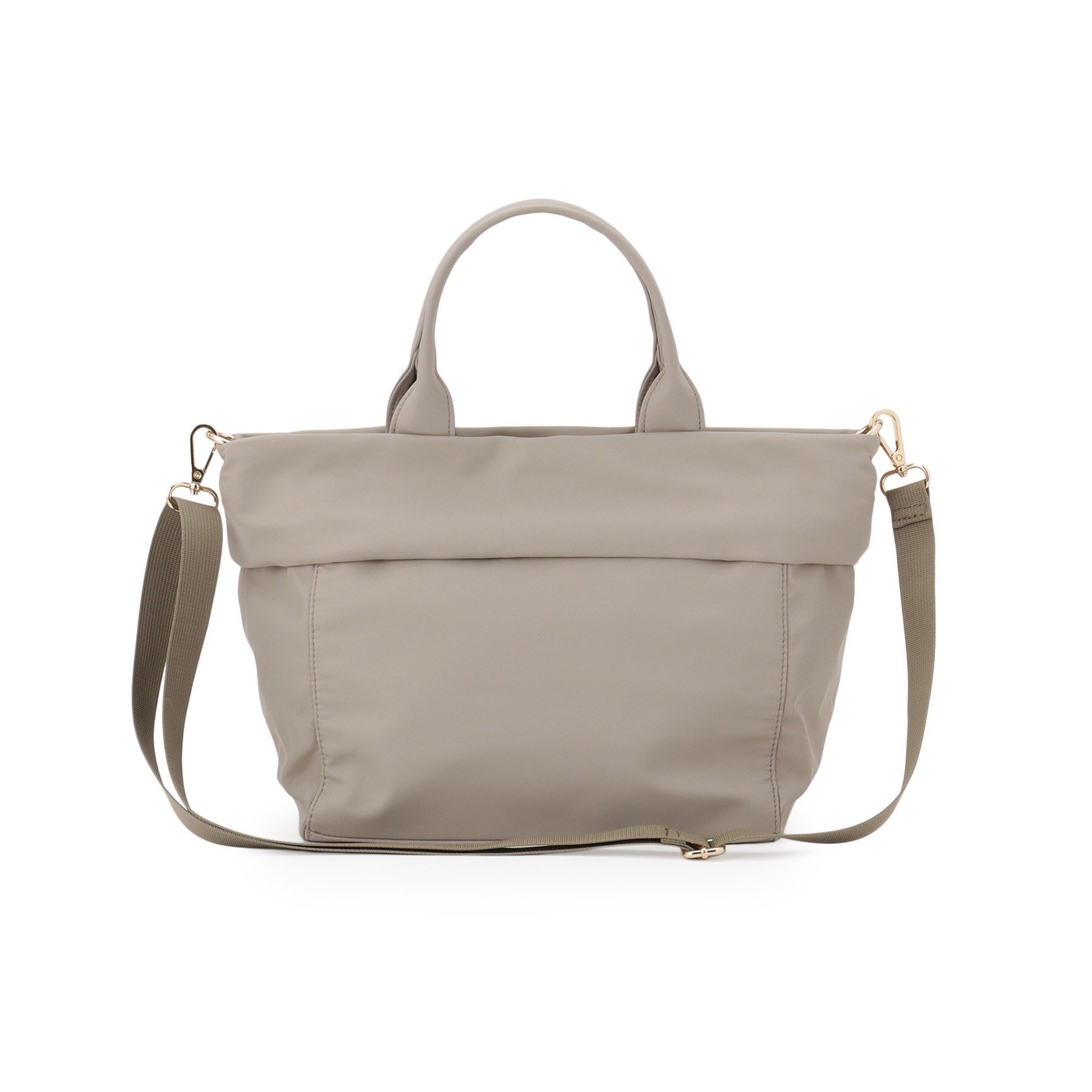 Dessin「【A4収納可・2WAY】ベルトデザインナイロン2WAYトート」|トートバッグ|