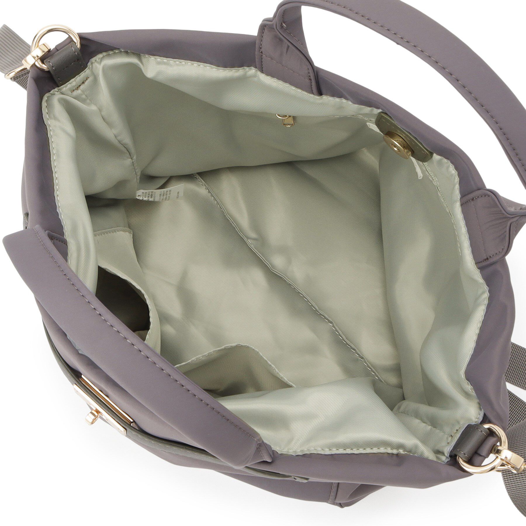 Dessin「【A4収納可・2WAY】ベルトデザインナイロン2WAYトート」|トートバッグ|