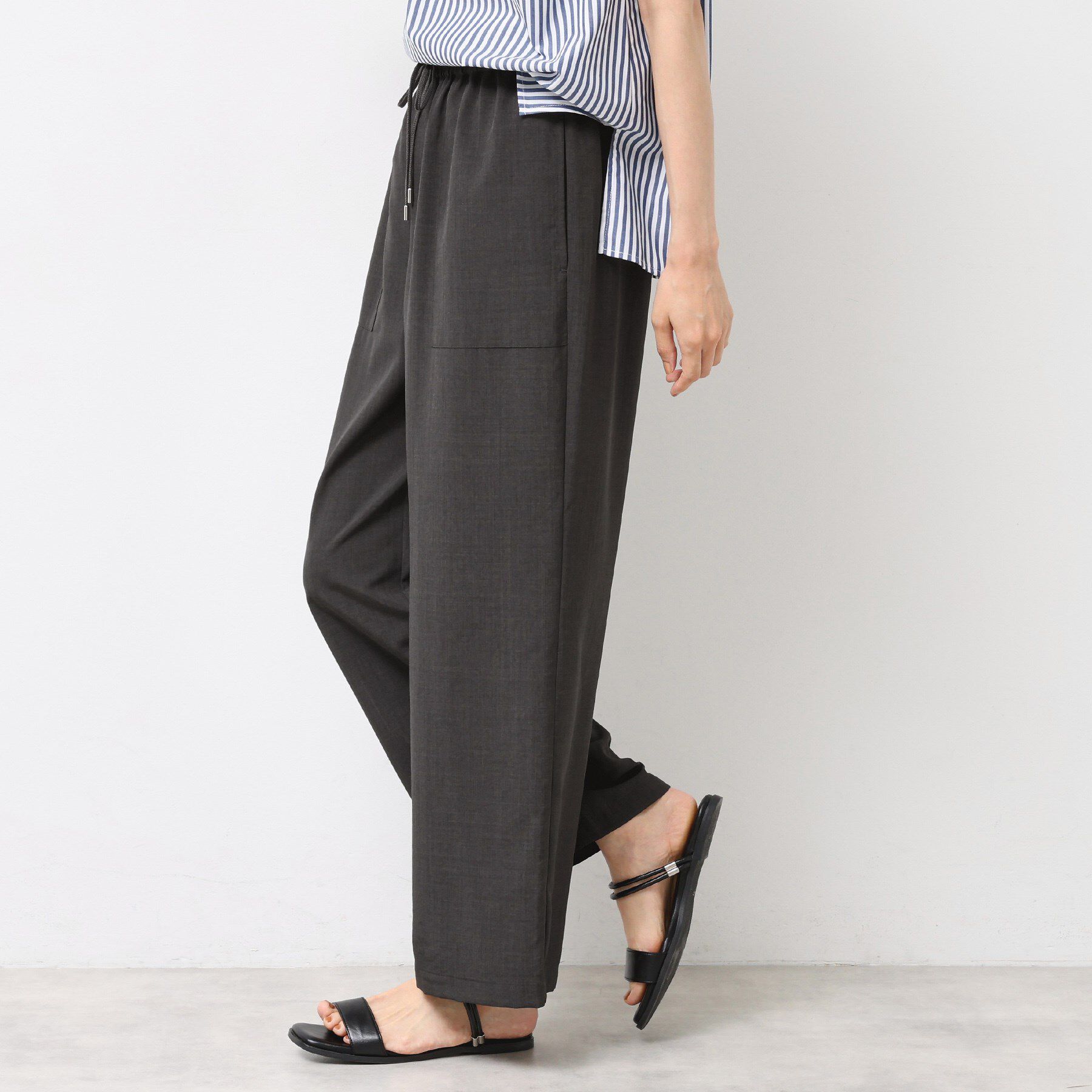 Dessin「【ウエストゴム・洗える】アウトポケットワイドパンツ（XS～L）」|その他|