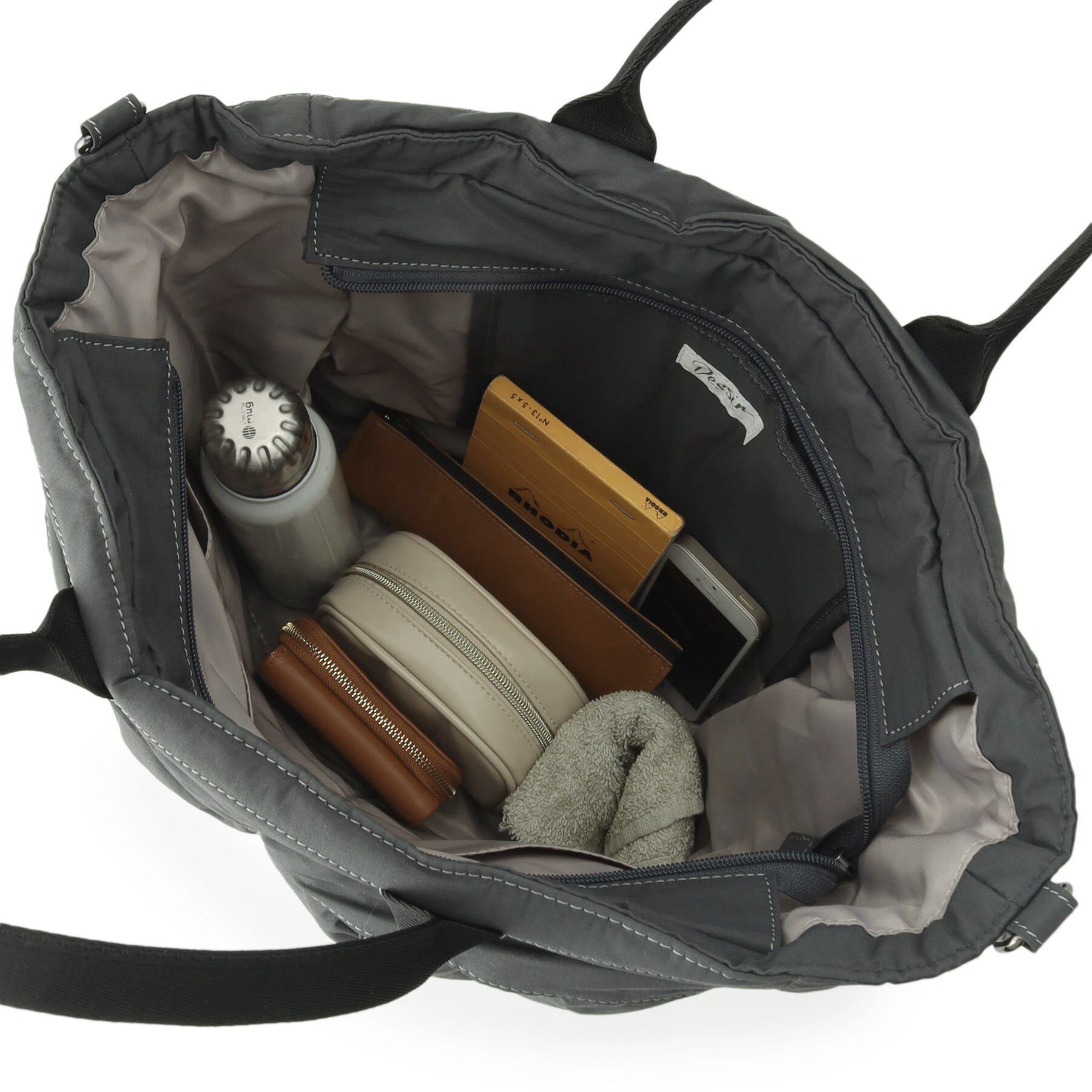 Dessin「【ユニセックス/2WAY/A4収納可】中綿入りトートバッグ」|トートバッグ|