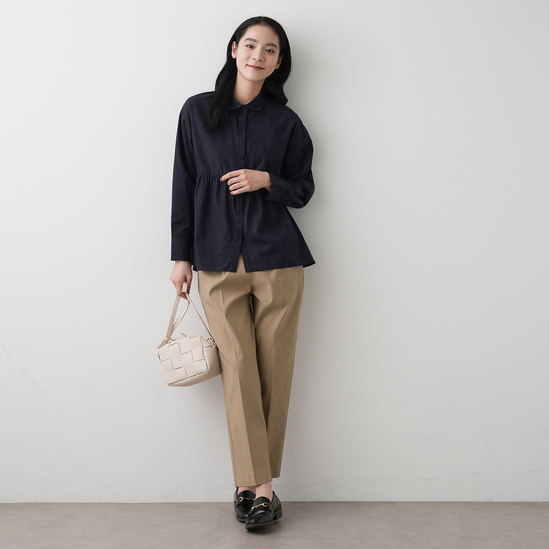 Dessin「【洗える・ウエストゴム】イージーストレッチパンツ」|その他|