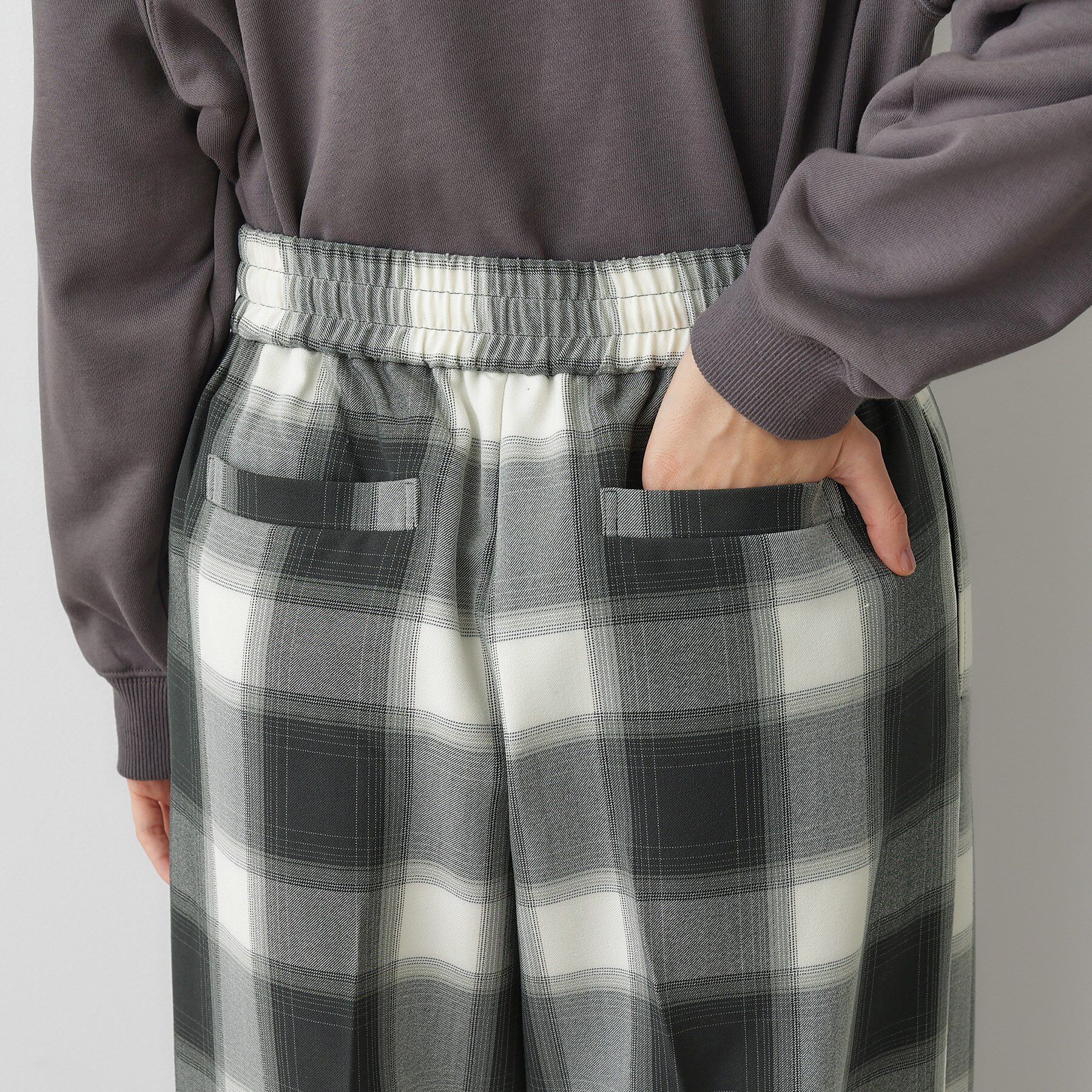 Dessin「【ユニセックス/ウエストゴム】チェック柄パンツ」|その他|