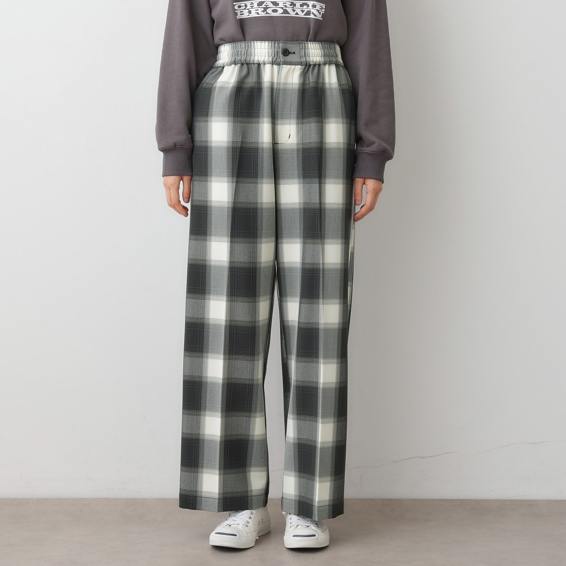 Dessin「【ユニセックス/ウエストゴム】チェック柄パンツ」|その他|