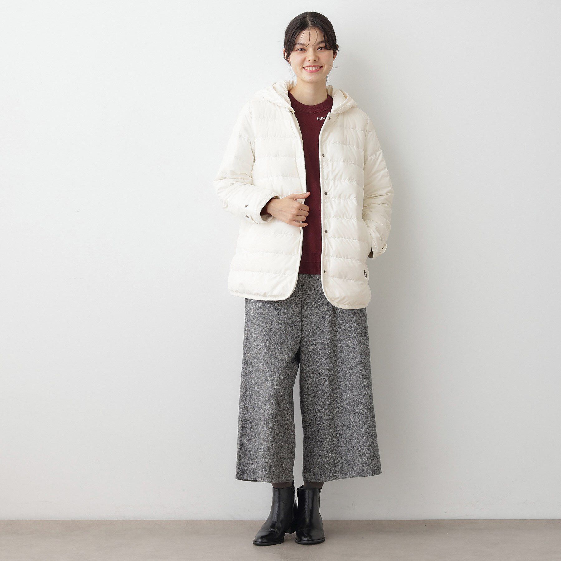 Dessin「【撥水・2WAY】ミュラーダウンコートミドル丈」|ダウン|