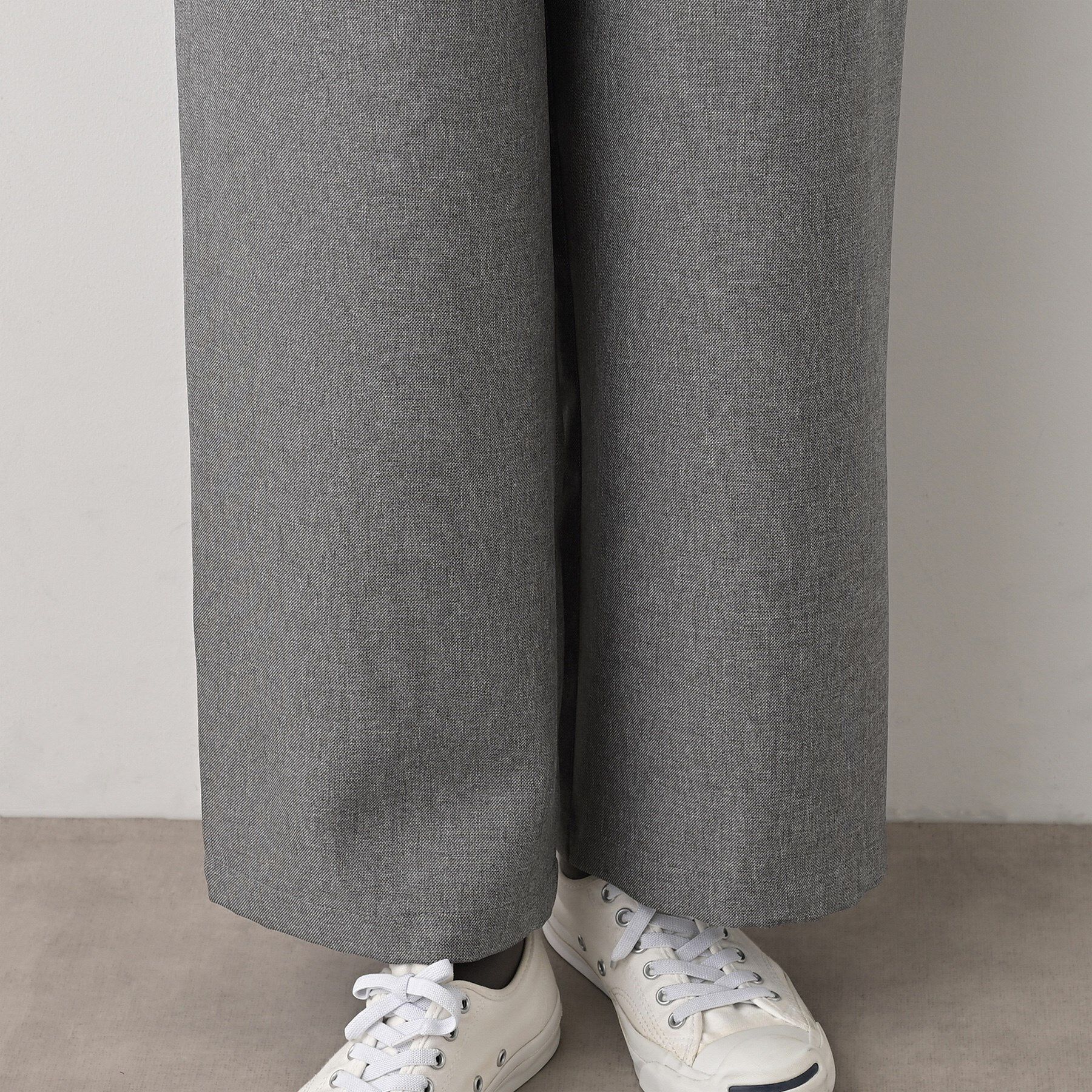 Dessin「【セットアップ可/ウエスト総ゴム】ツイードライクワイドパンツ」|その他|