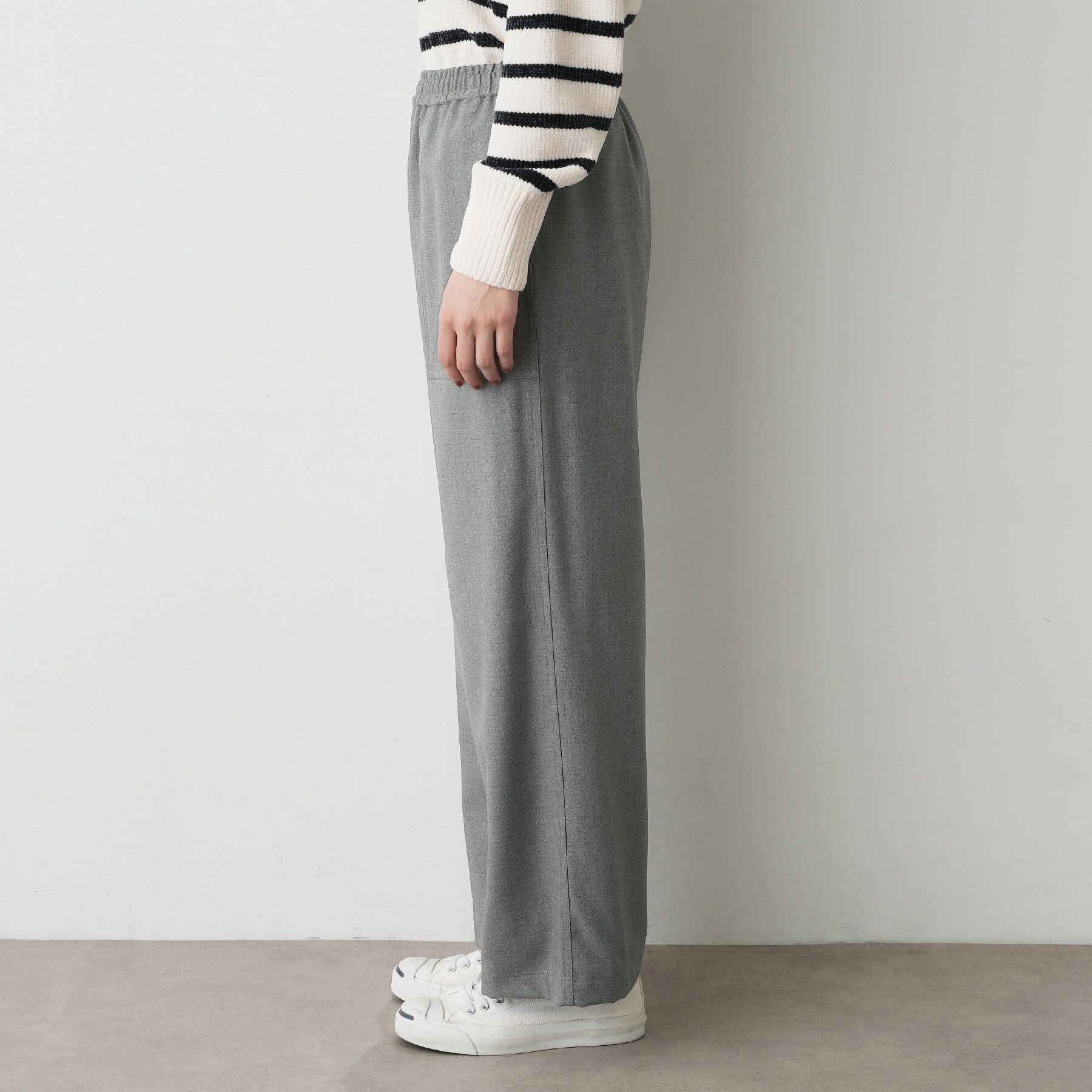 Dessin「【裏地付き/洗える】コンフォートワイドパンツ」|その他|