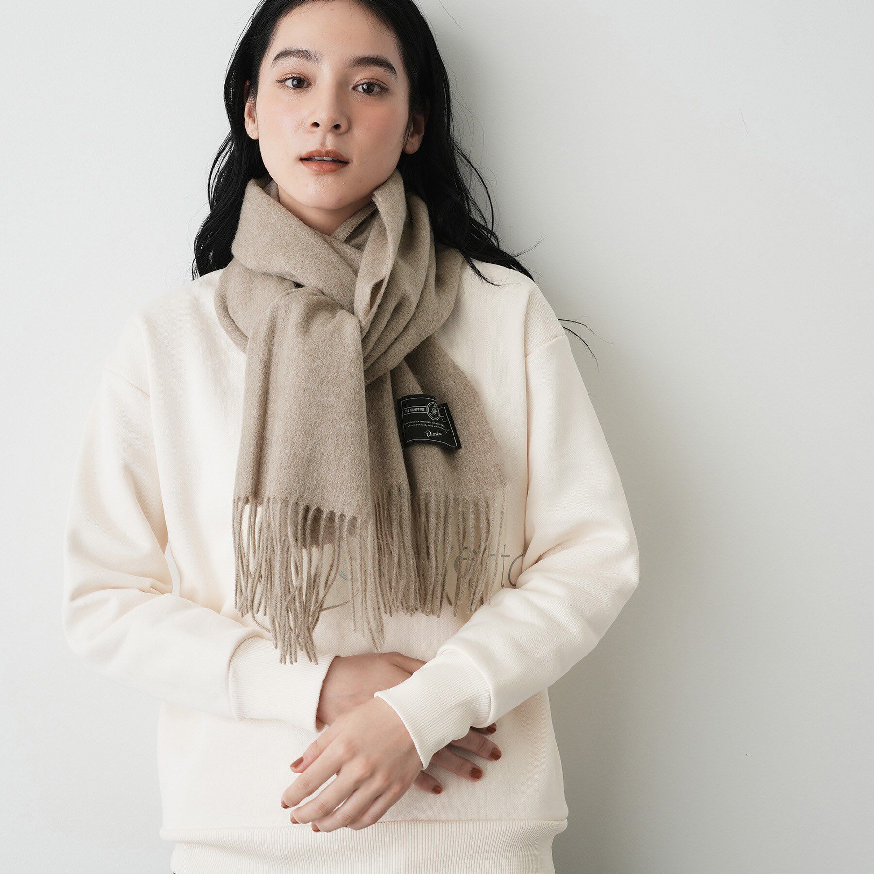 Dessin「ソリッドマフラー」|ストール|