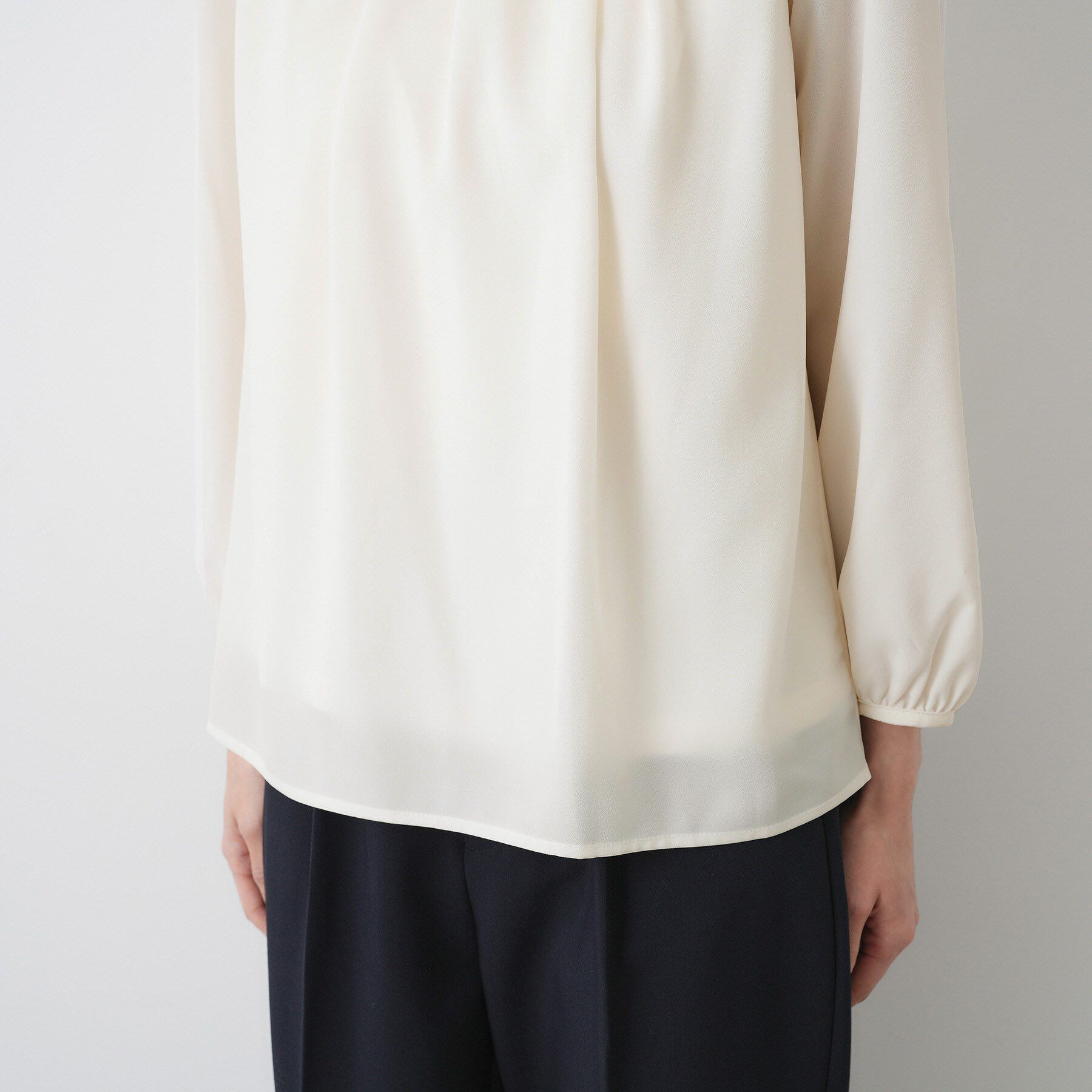 Dessin「【洗える】ジョーゼットブラウス」|シャツ・ブラウス|