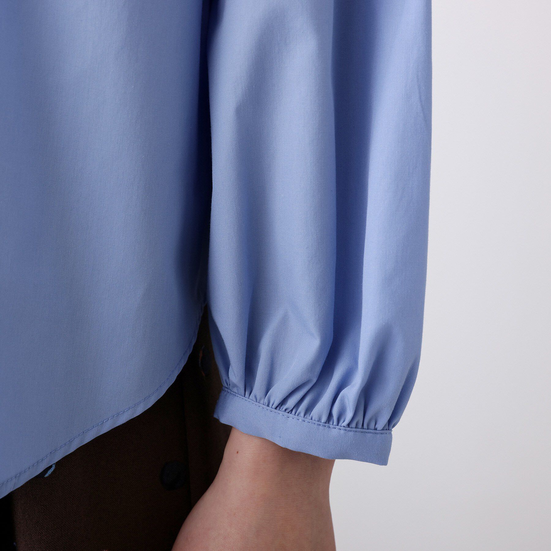 Dessin「【着映え/洗える】フロントフリルブラウス」|シャツ・ブラウス|