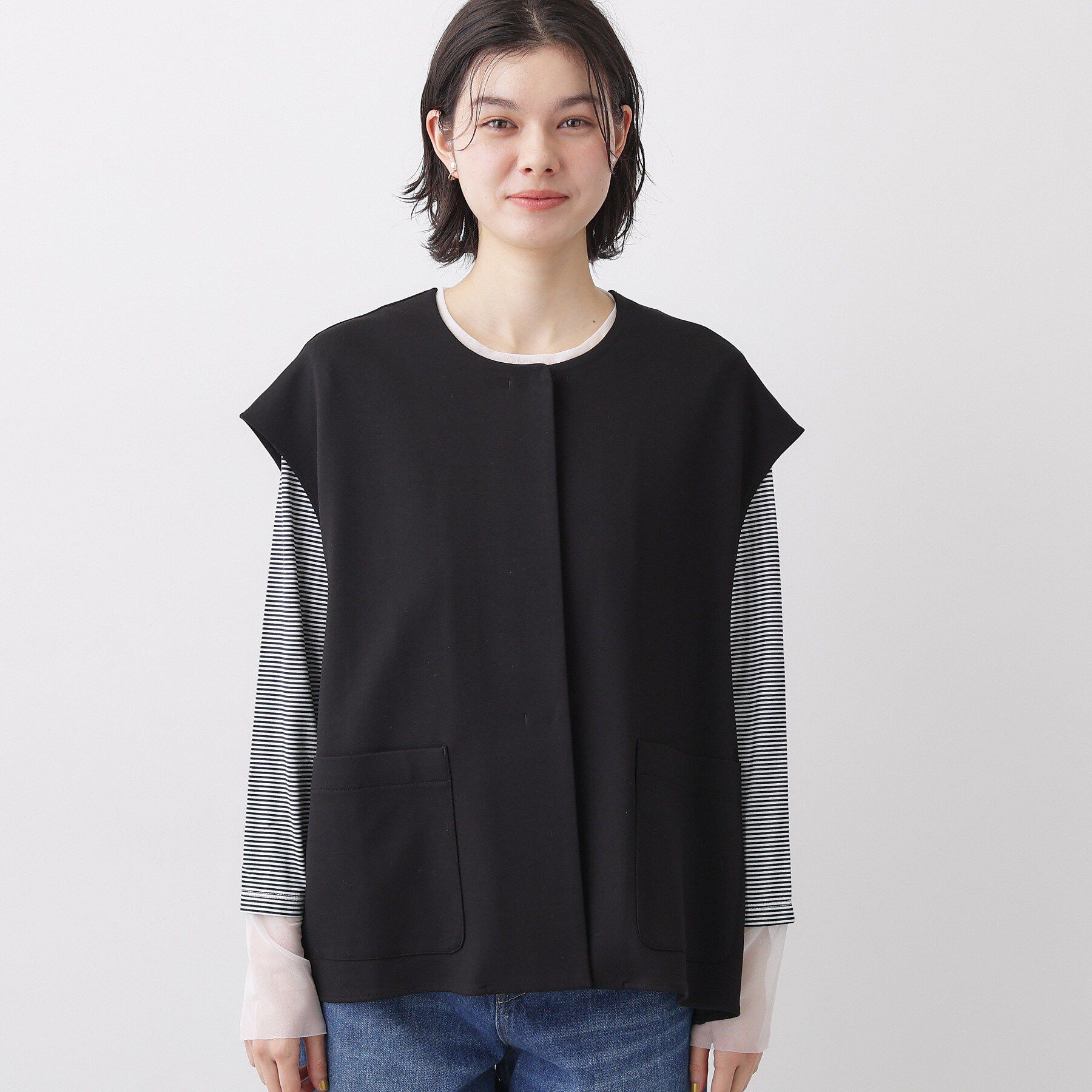 Dessin「【洗える】ポンチジレ」|ベスト・ジレ|