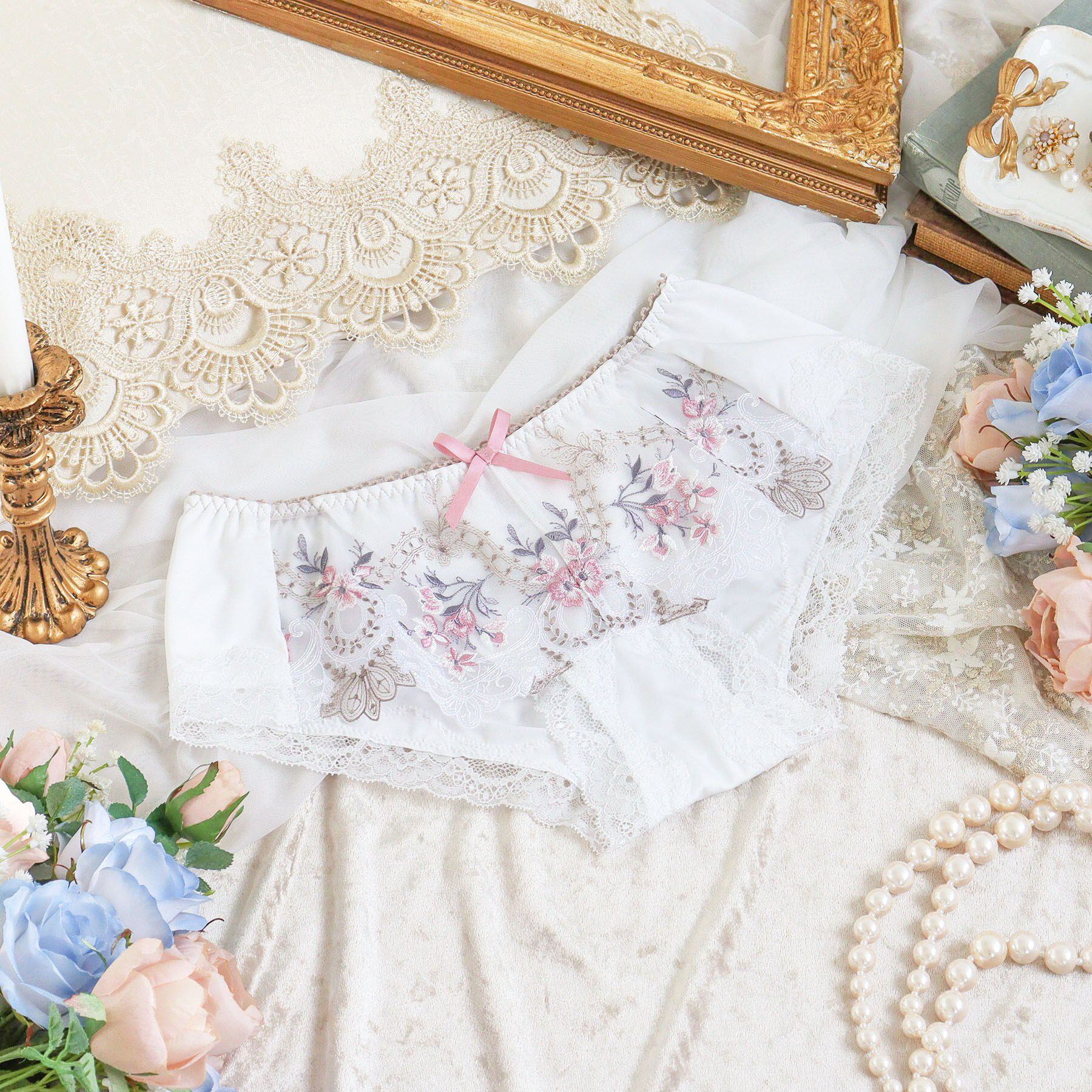 Risa Magli「アリーシャ ヒップハング」|インナー|ホワイト(001)